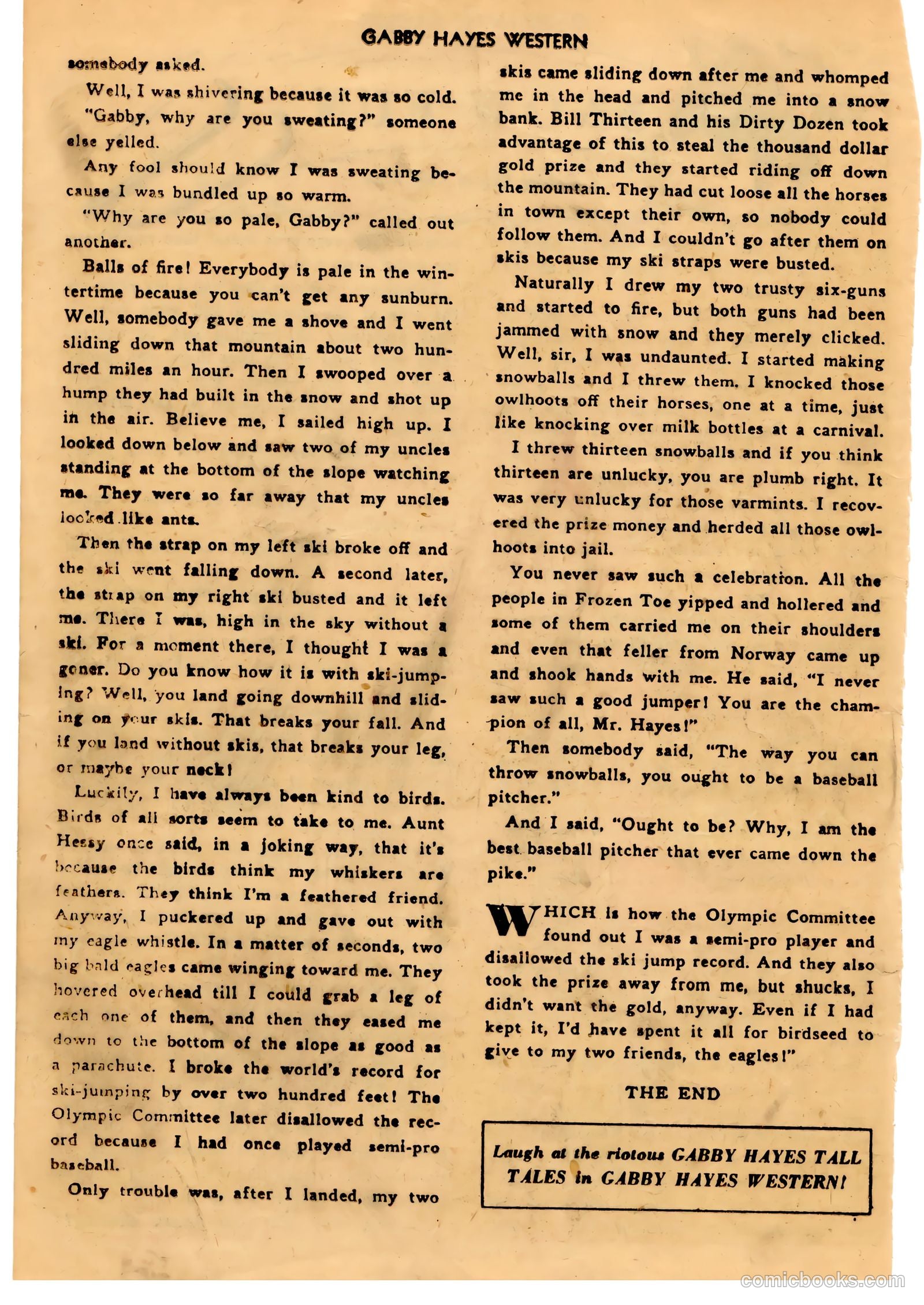 Gabby Hayes Western #49 — page 26 of 36