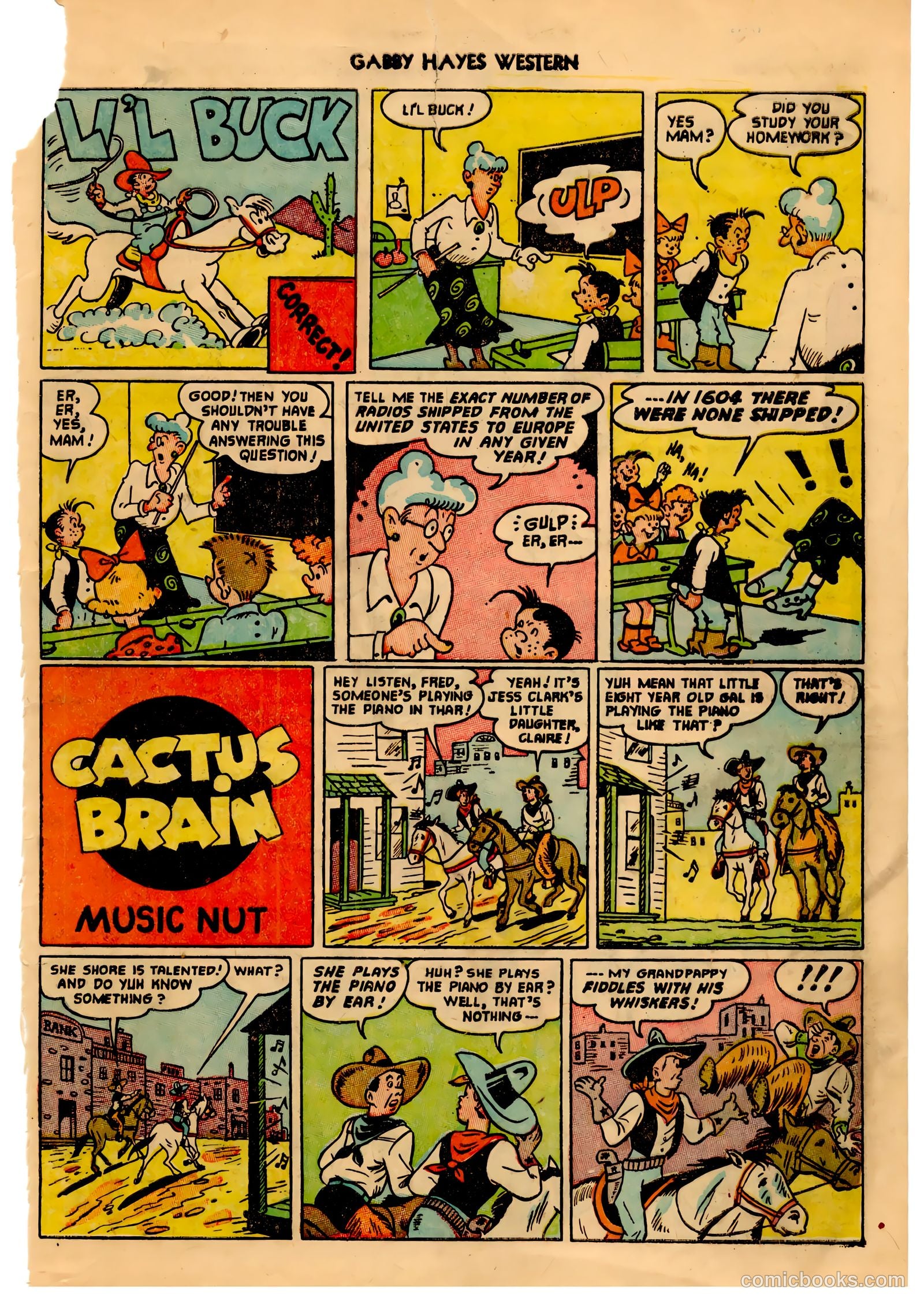 Gabby Hayes Western #49 — page 27 of 36