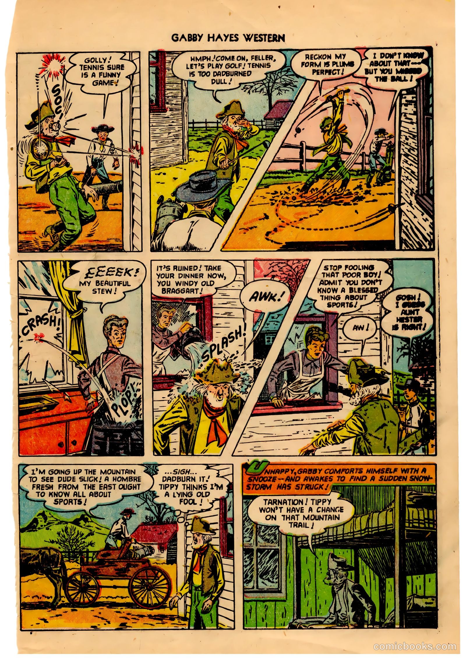 Gabby Hayes Western #49 — page 29 of 36