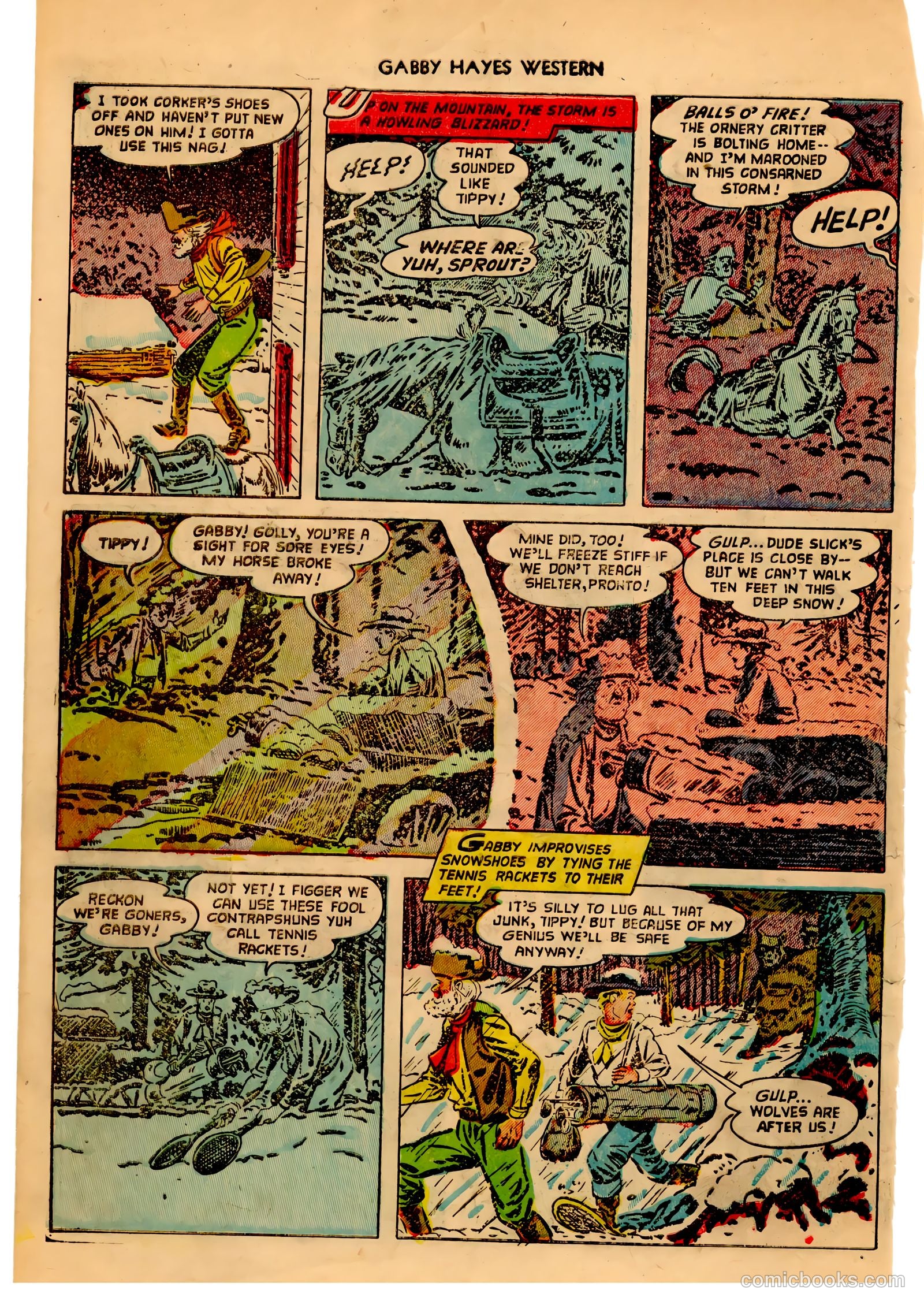 Gabby Hayes Western #49 — page 30 of 36