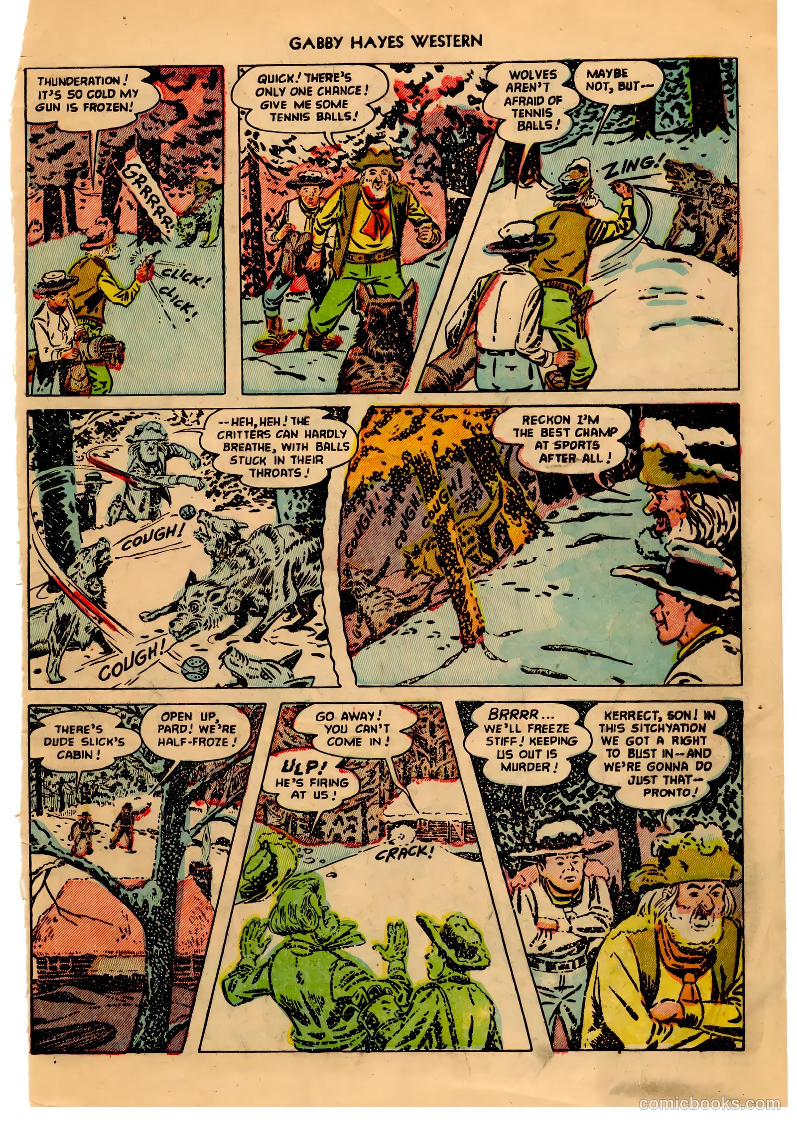 Gabby Hayes Western #49 — page 31 of 36