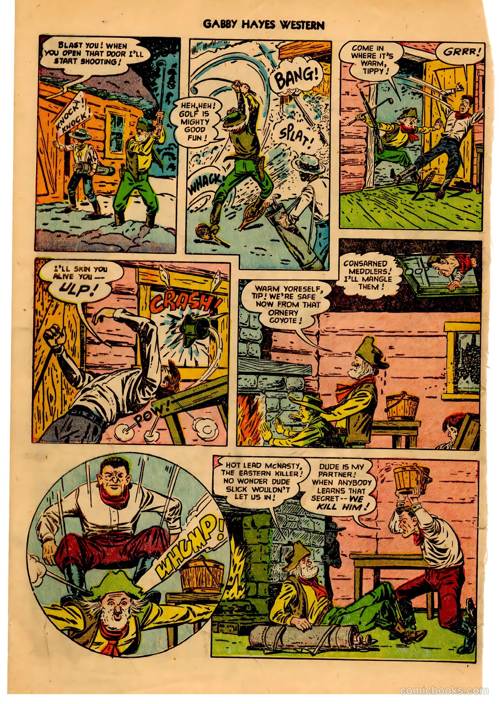 Gabby Hayes Western #49 — page 32 of 36