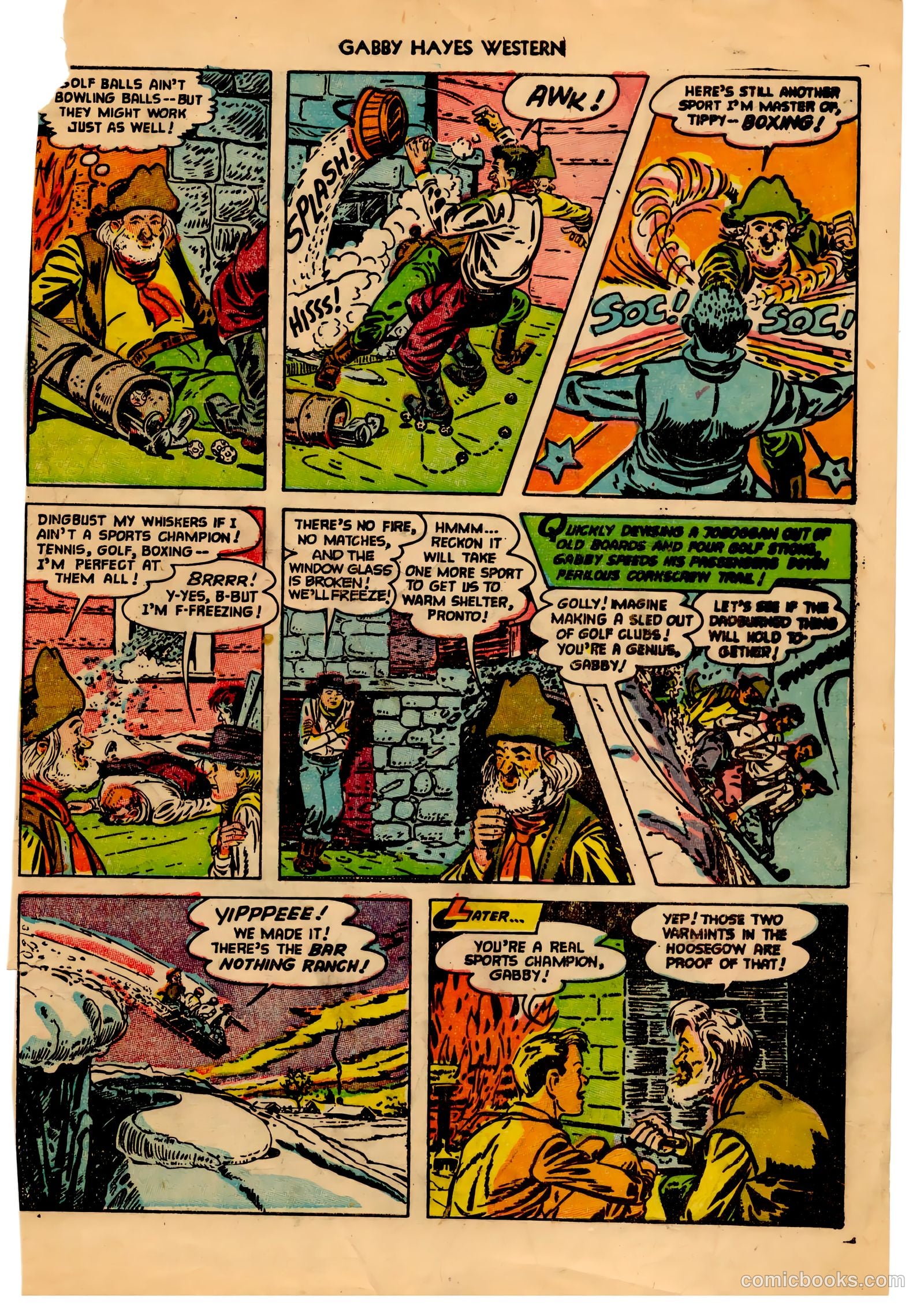 Gabby Hayes Western #49 — page 33 of 36