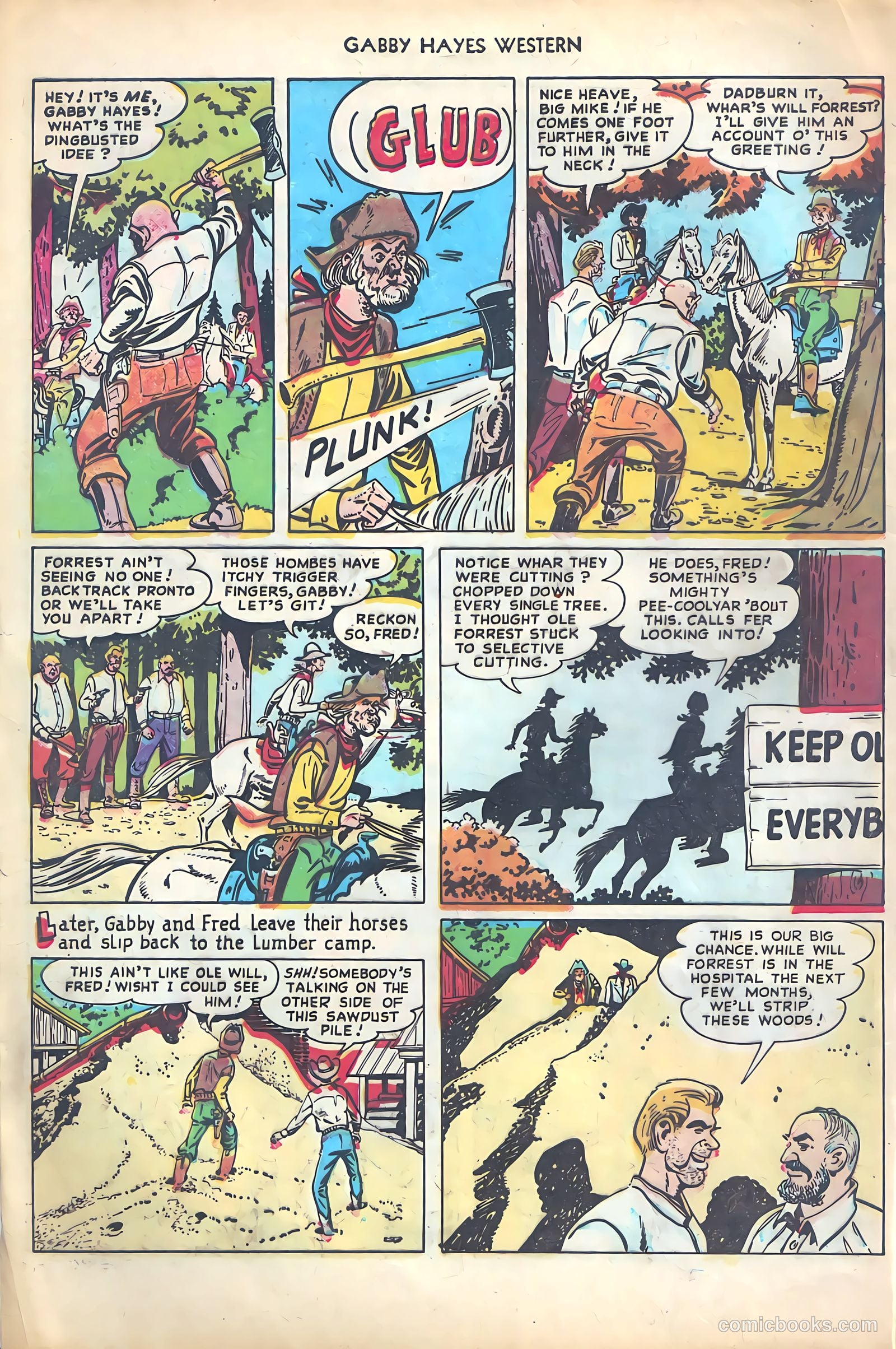 Gabby Hayes Western #5 — page 4 of 36