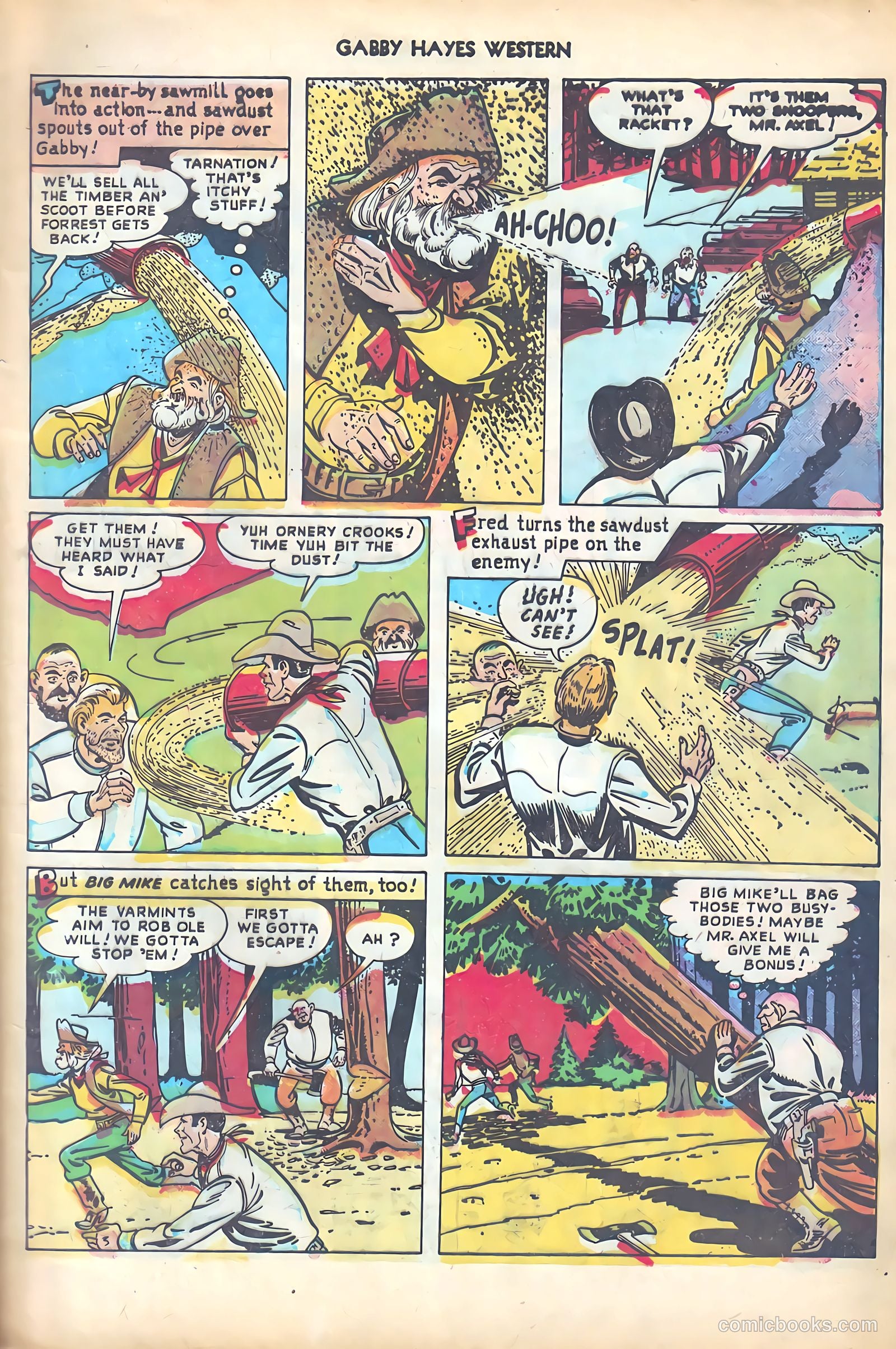Gabby Hayes Western #5 — page 5 of 36