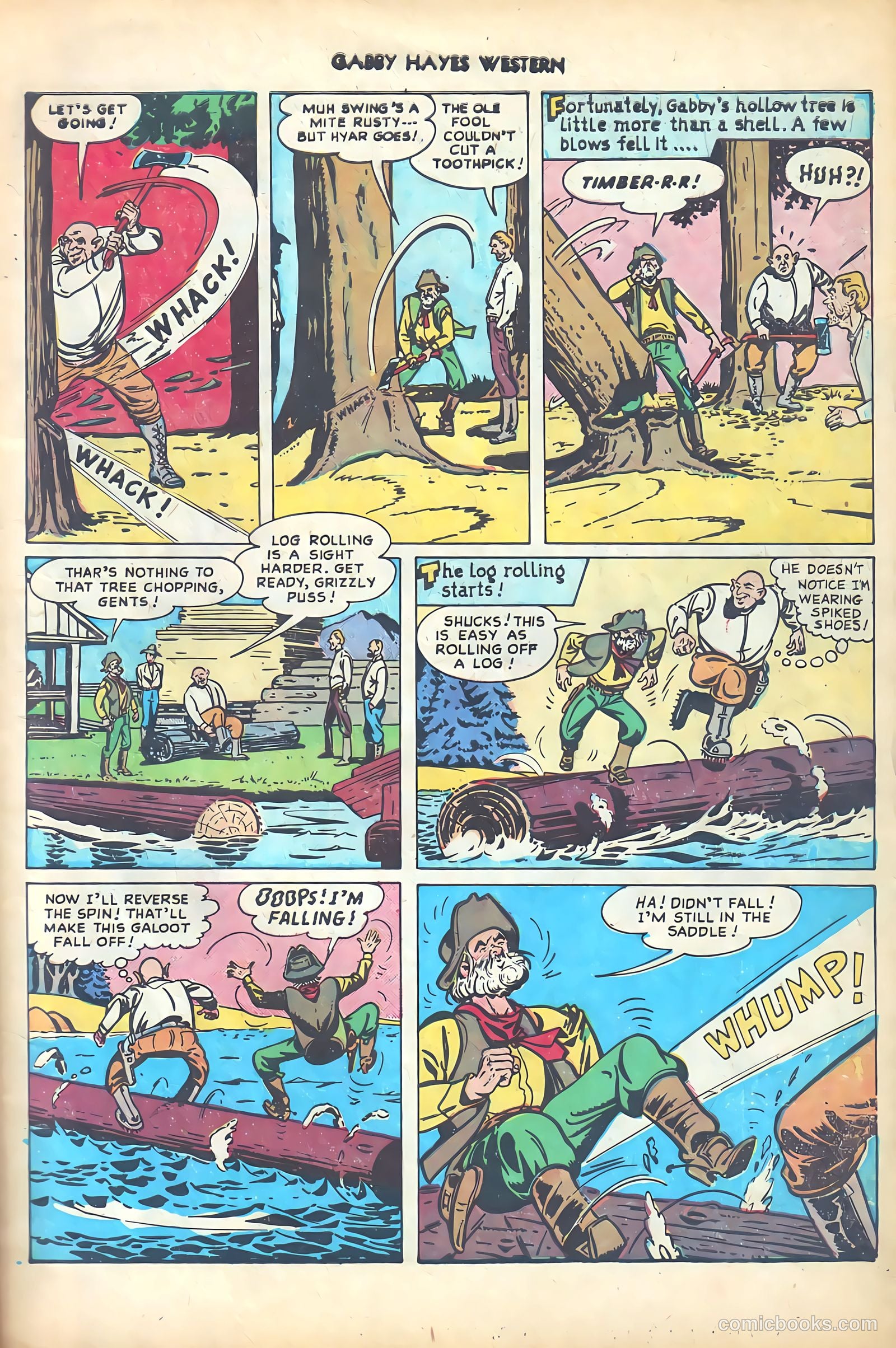 Gabby Hayes Western #5 — page 7 of 36