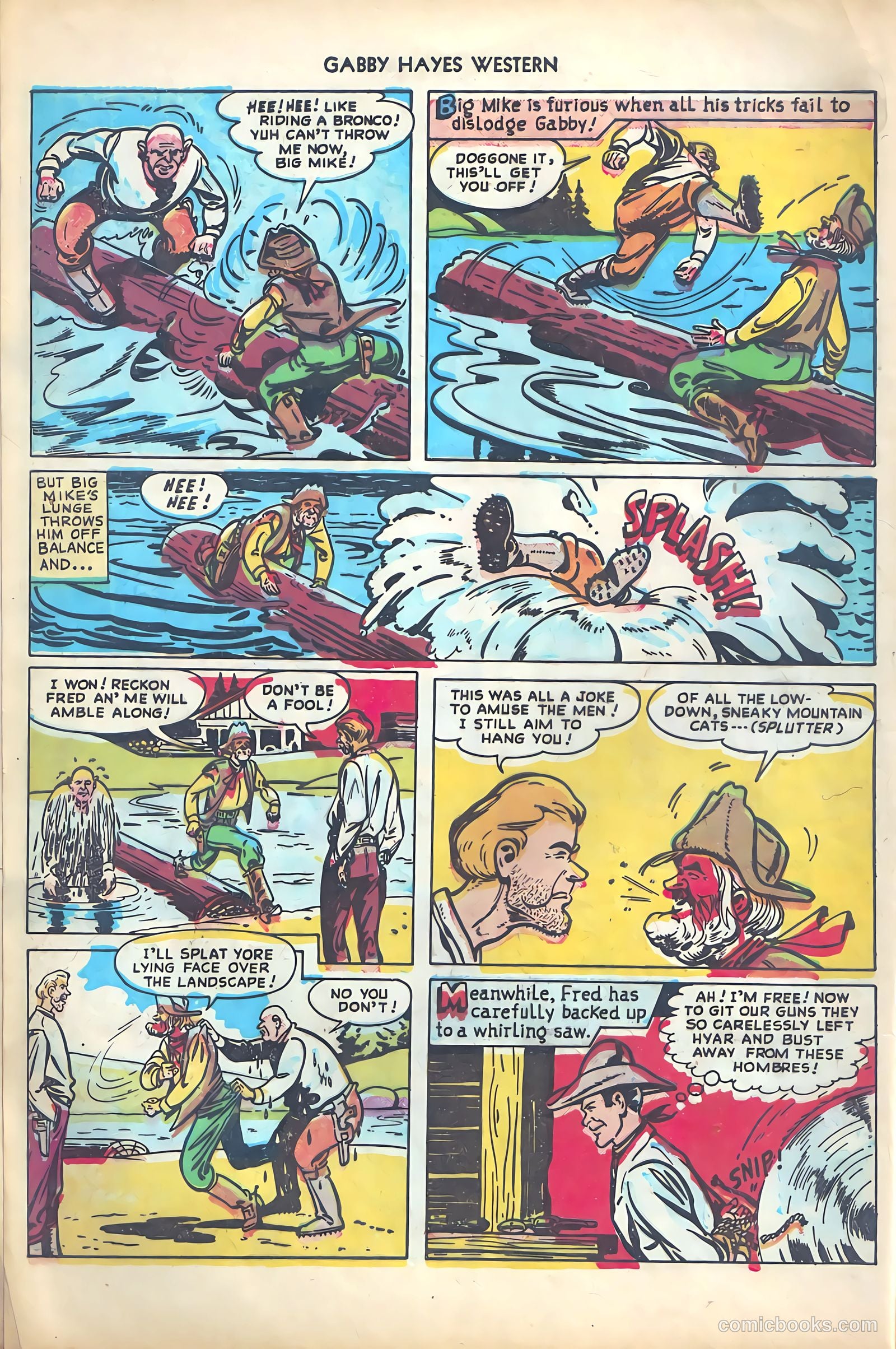 Gabby Hayes Western #5 — page 8 of 36