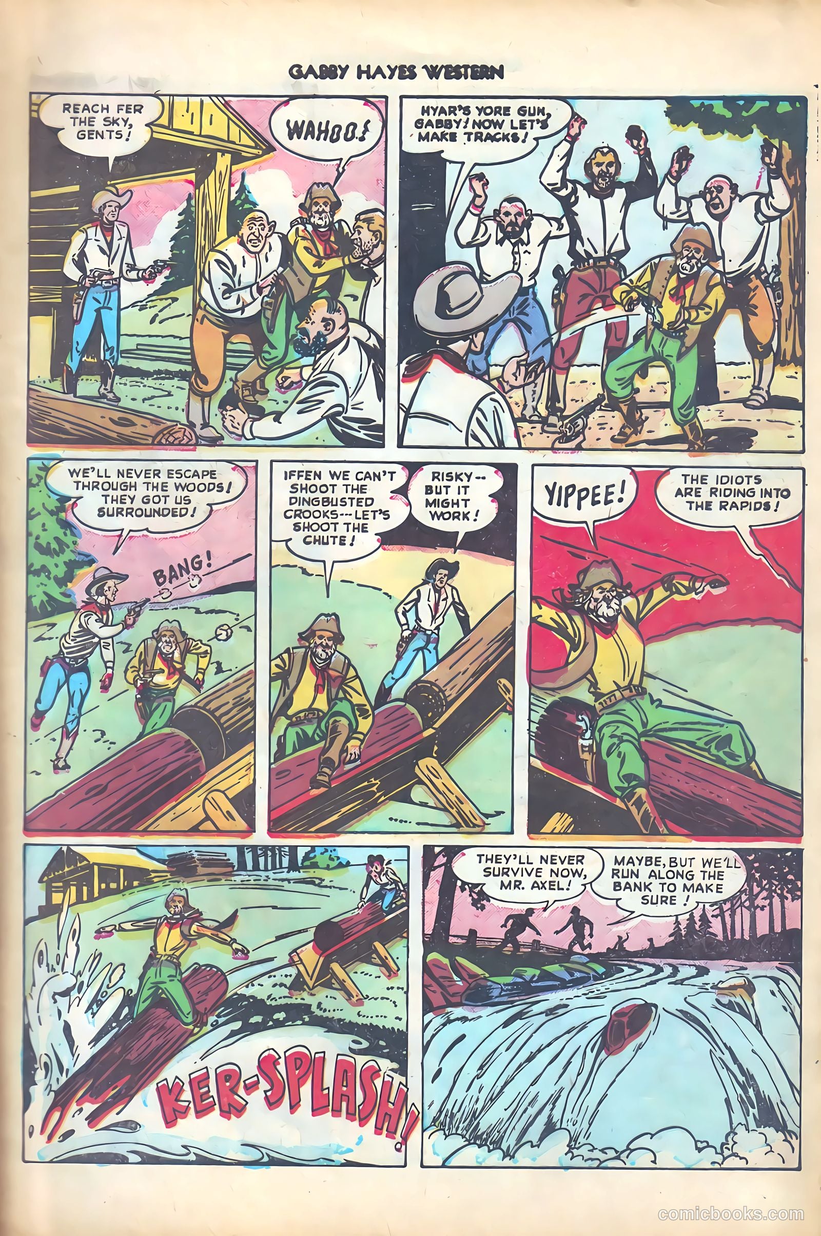 Gabby Hayes Western #5 — page 9 of 36