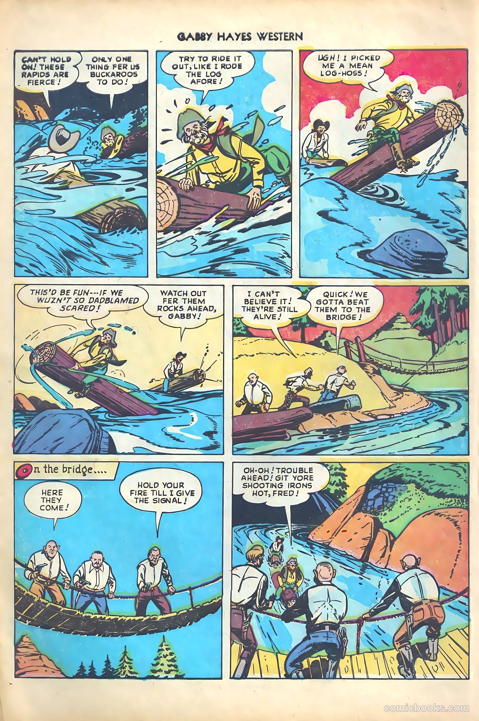 Gabby Hayes Western #5 — page 10 of 36