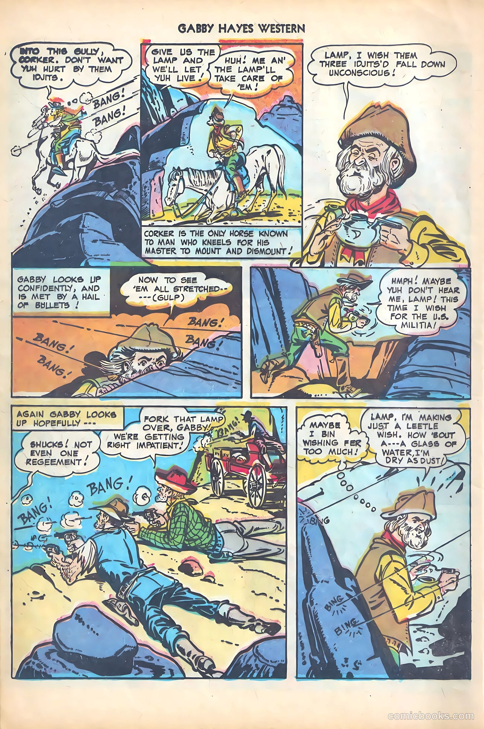 Gabby Hayes Western #5 — page 16 of 36
