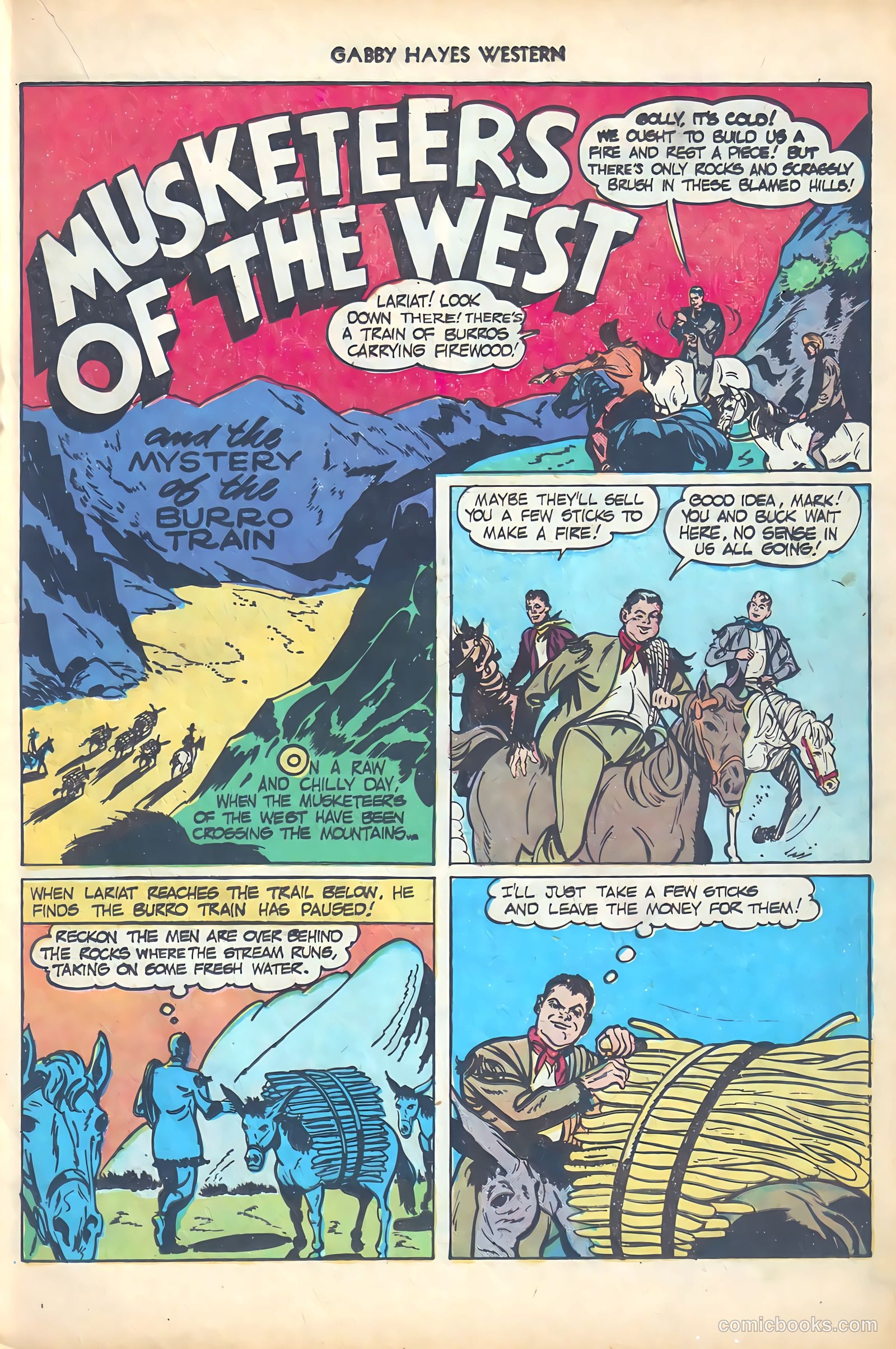 Gabby Hayes Western #5 — page 19 of 36