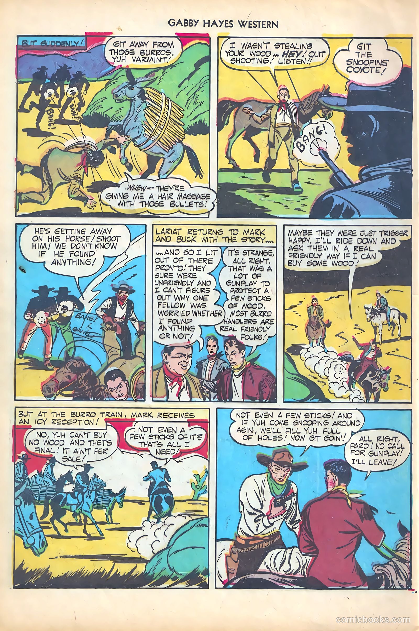 Gabby Hayes Western #5 — page 20 of 36