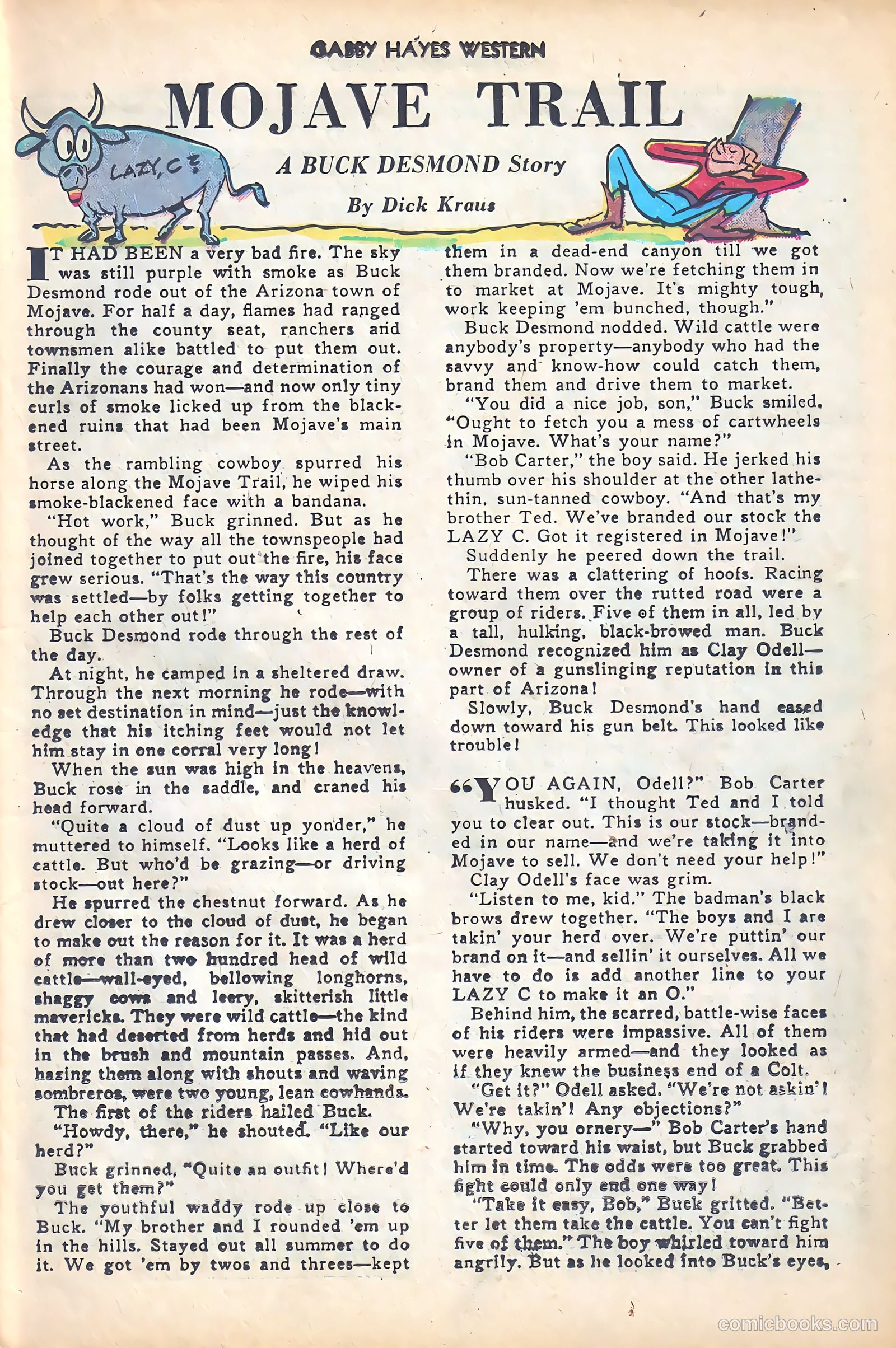 Gabby Hayes Western #5 — page 23 of 36