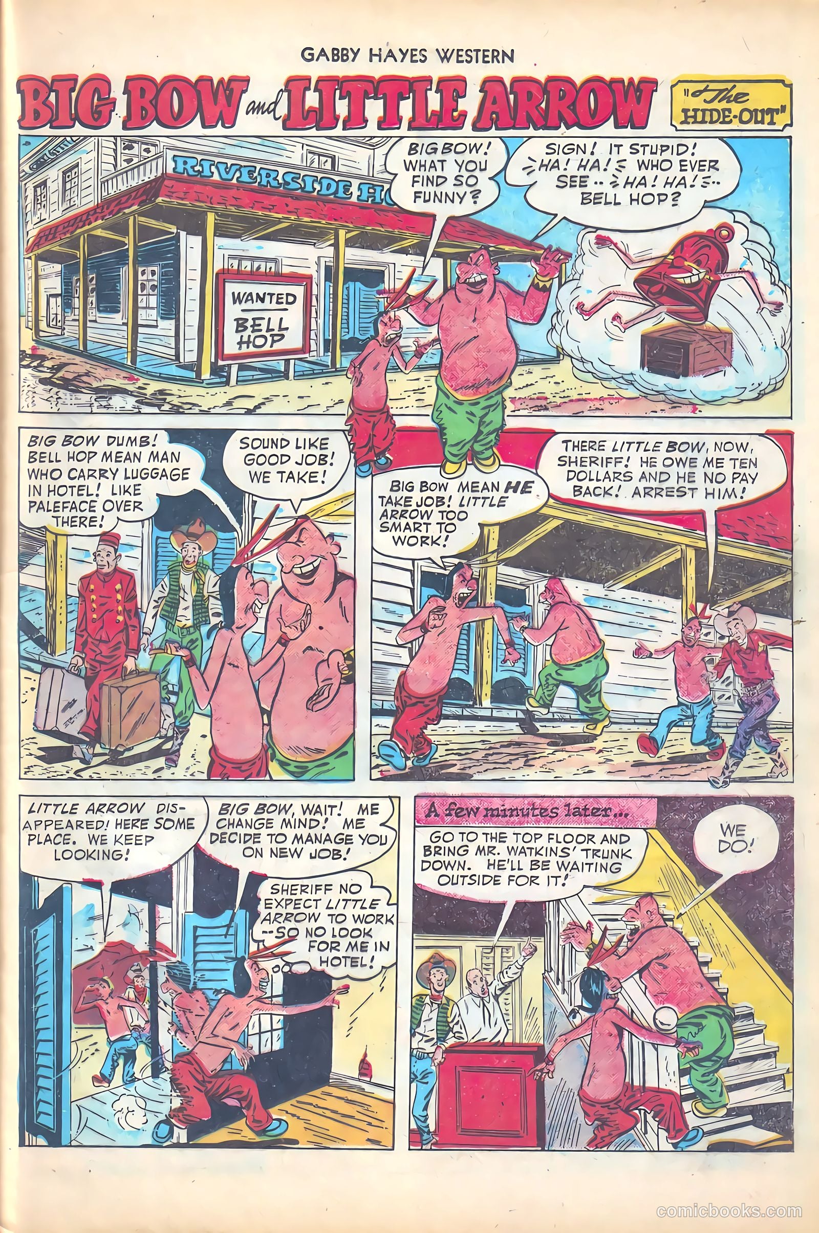 Gabby Hayes Western #5 — page 25 of 36
