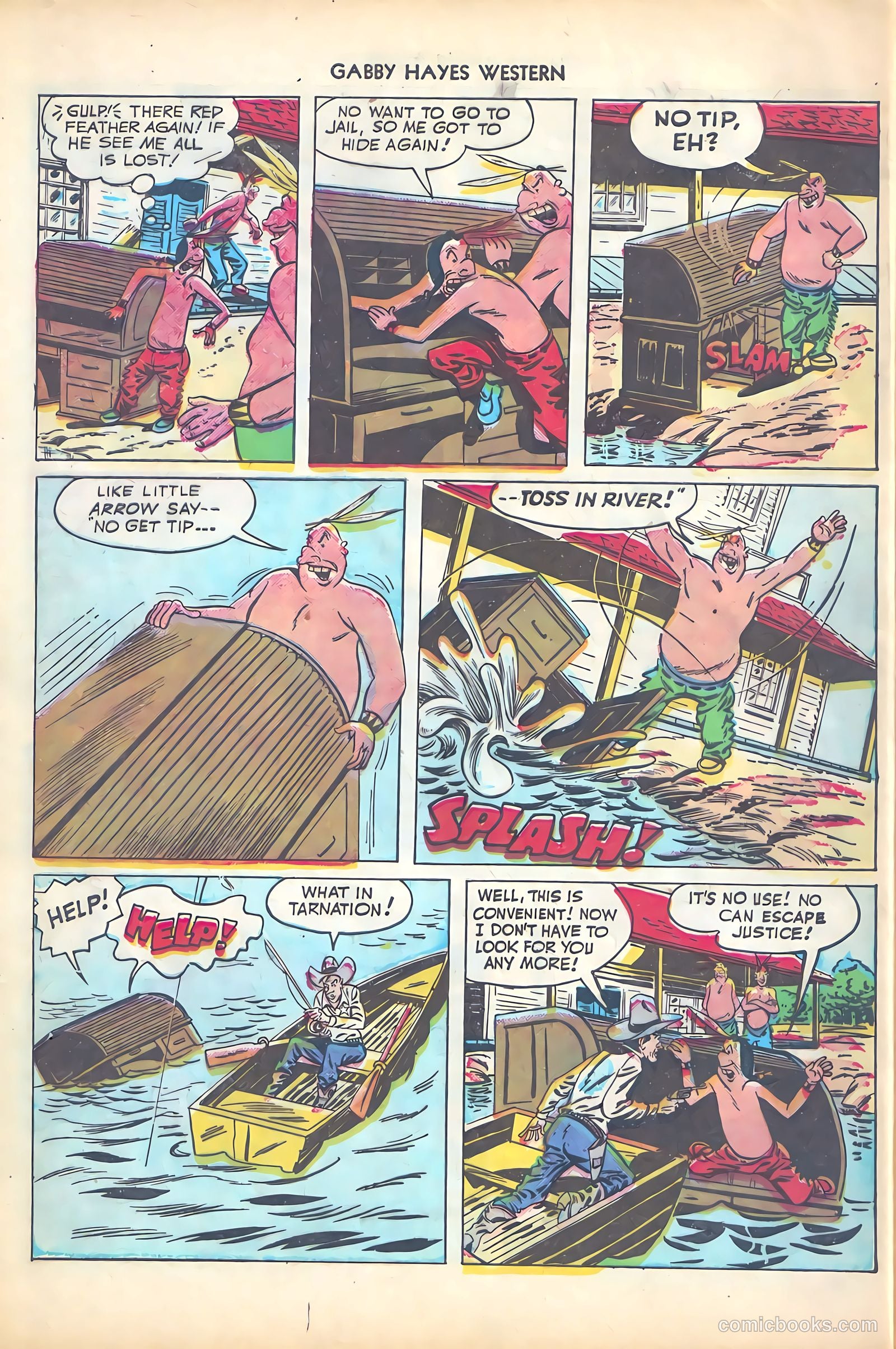 Gabby Hayes Western #5 — page 28 of 36