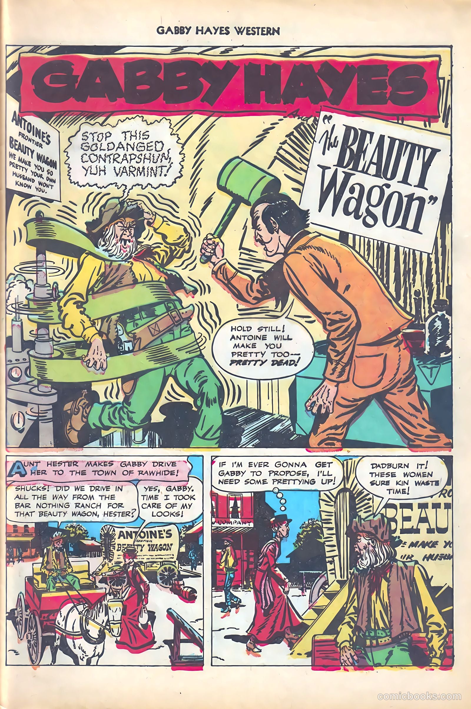 Gabby Hayes Western #5 — page 29 of 36