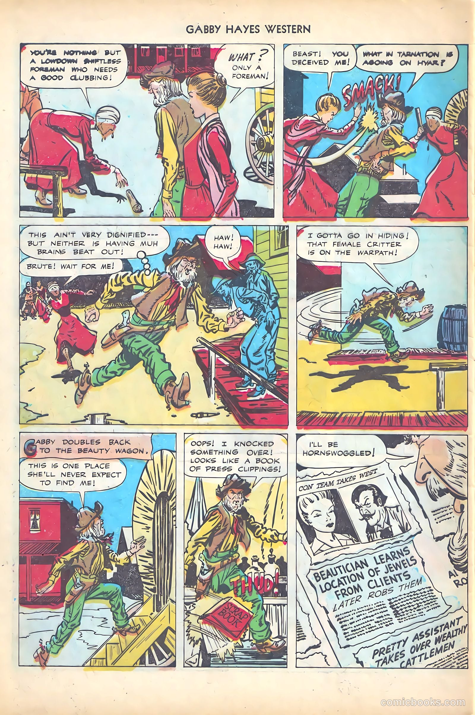 Gabby Hayes Western #5 — page 32 of 36