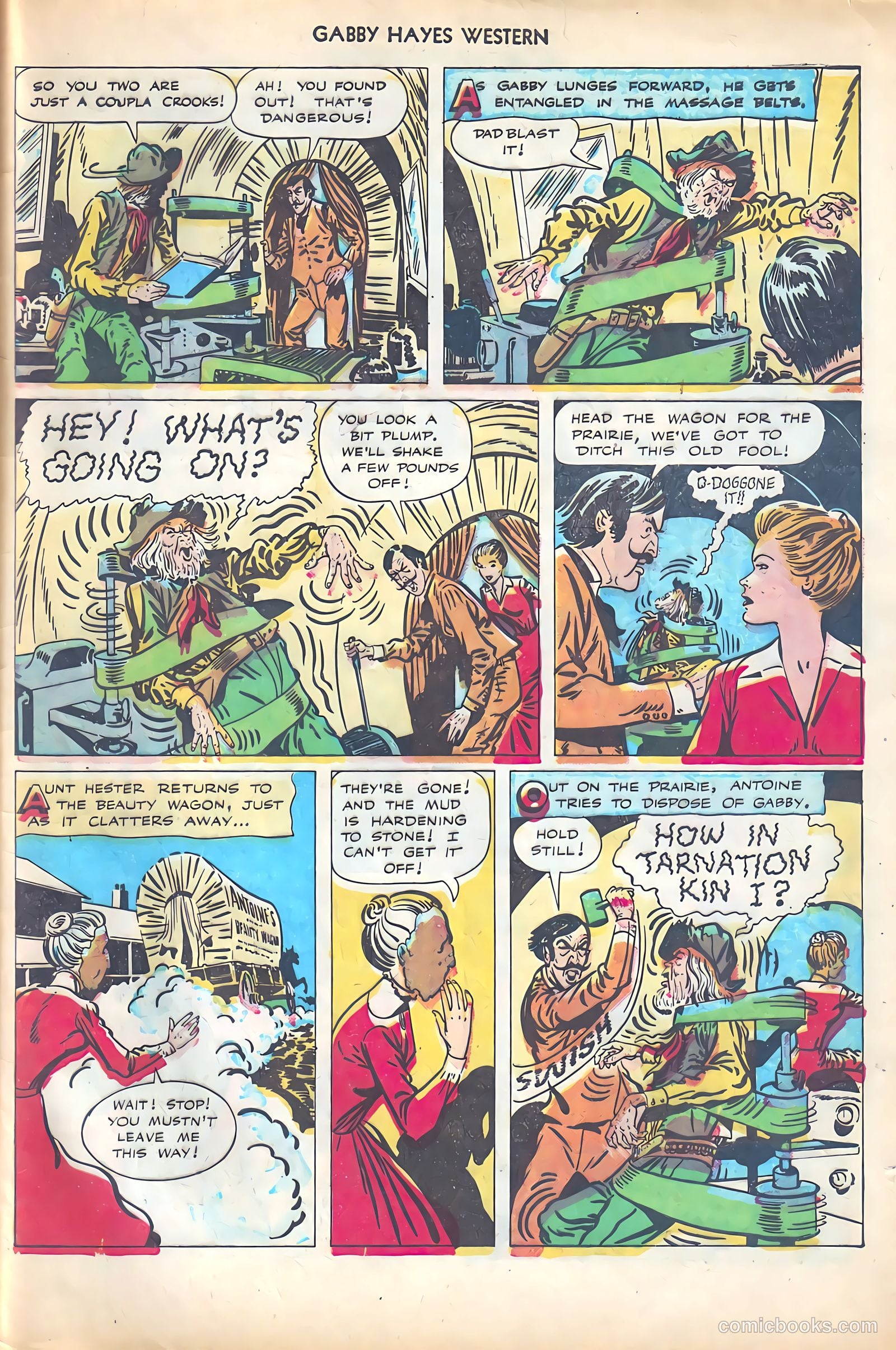 Gabby Hayes Western #5 — page 33 of 36