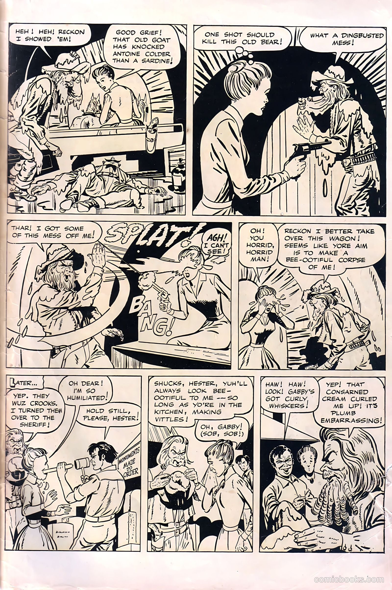 Gabby Hayes Western #5 — page 35 of 36