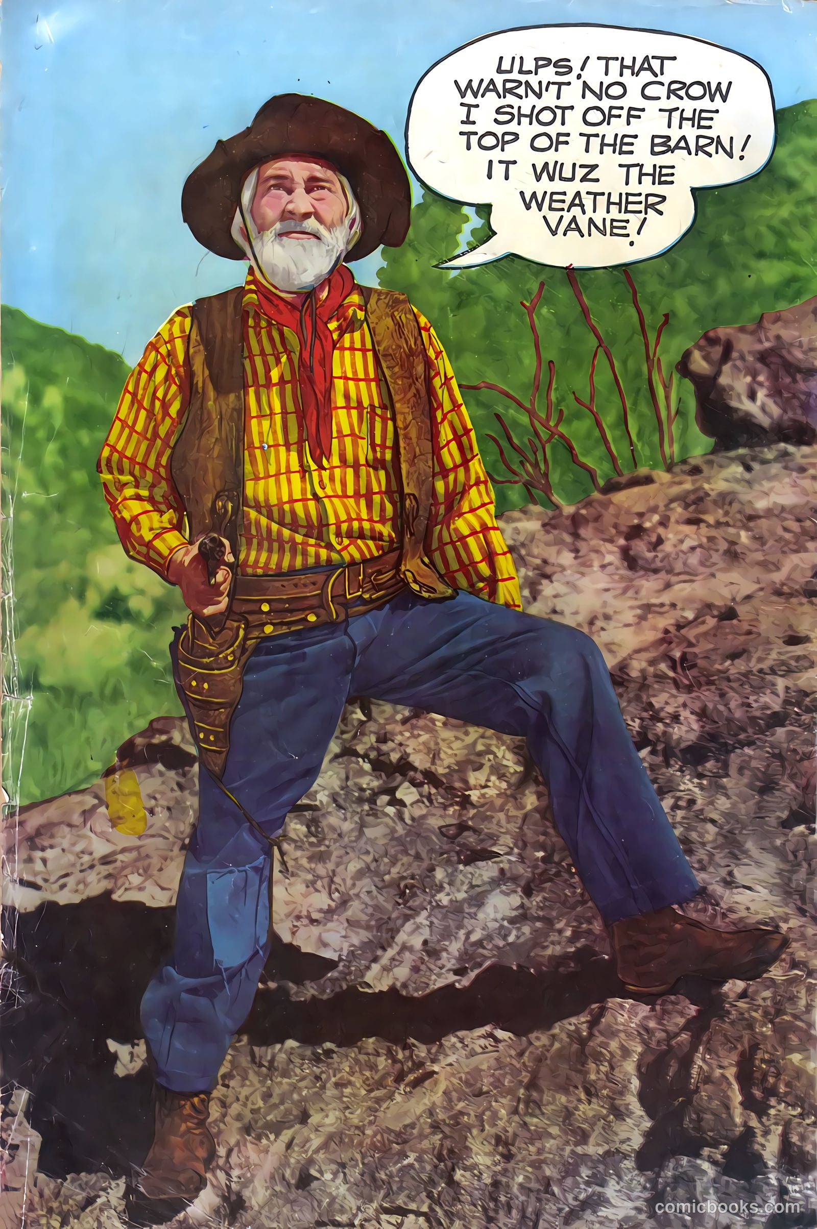 Gabby Hayes Western #5 — page 36 of 36