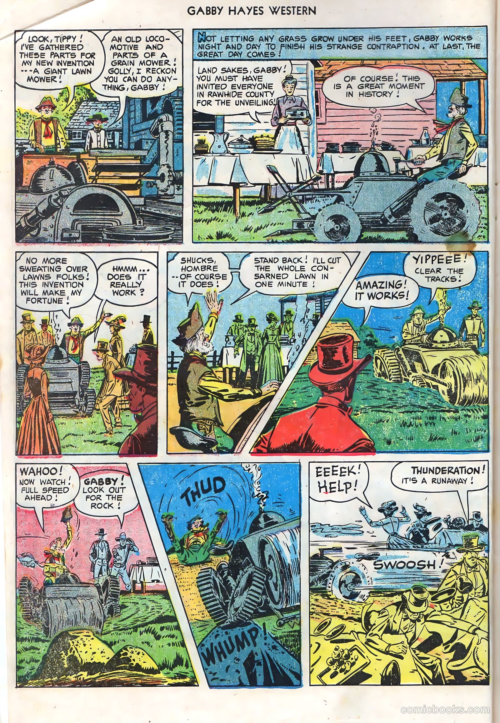 Gabby Hayes Western #50 — page 4 of 36