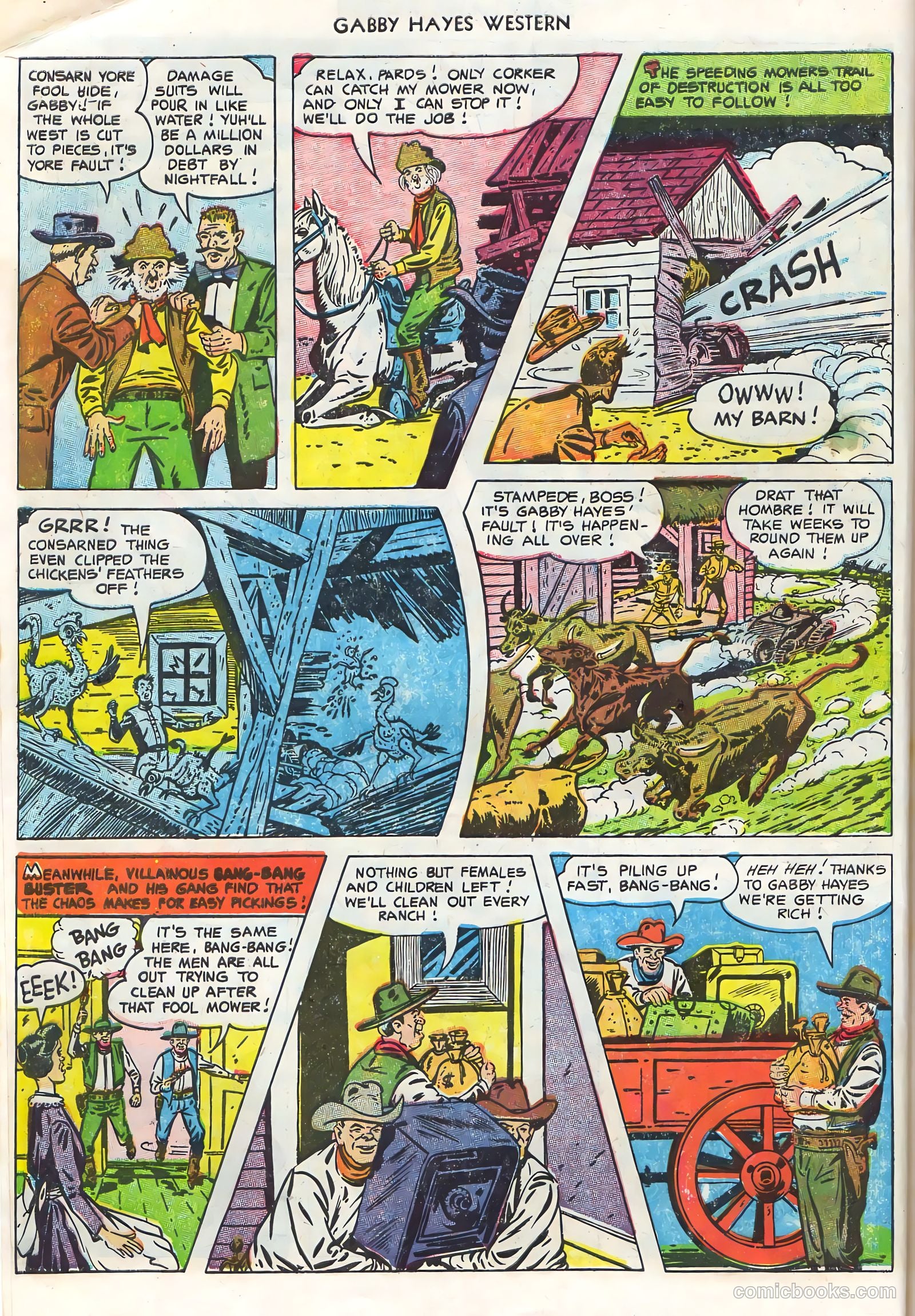 Gabby Hayes Western #50 — page 6 of 36