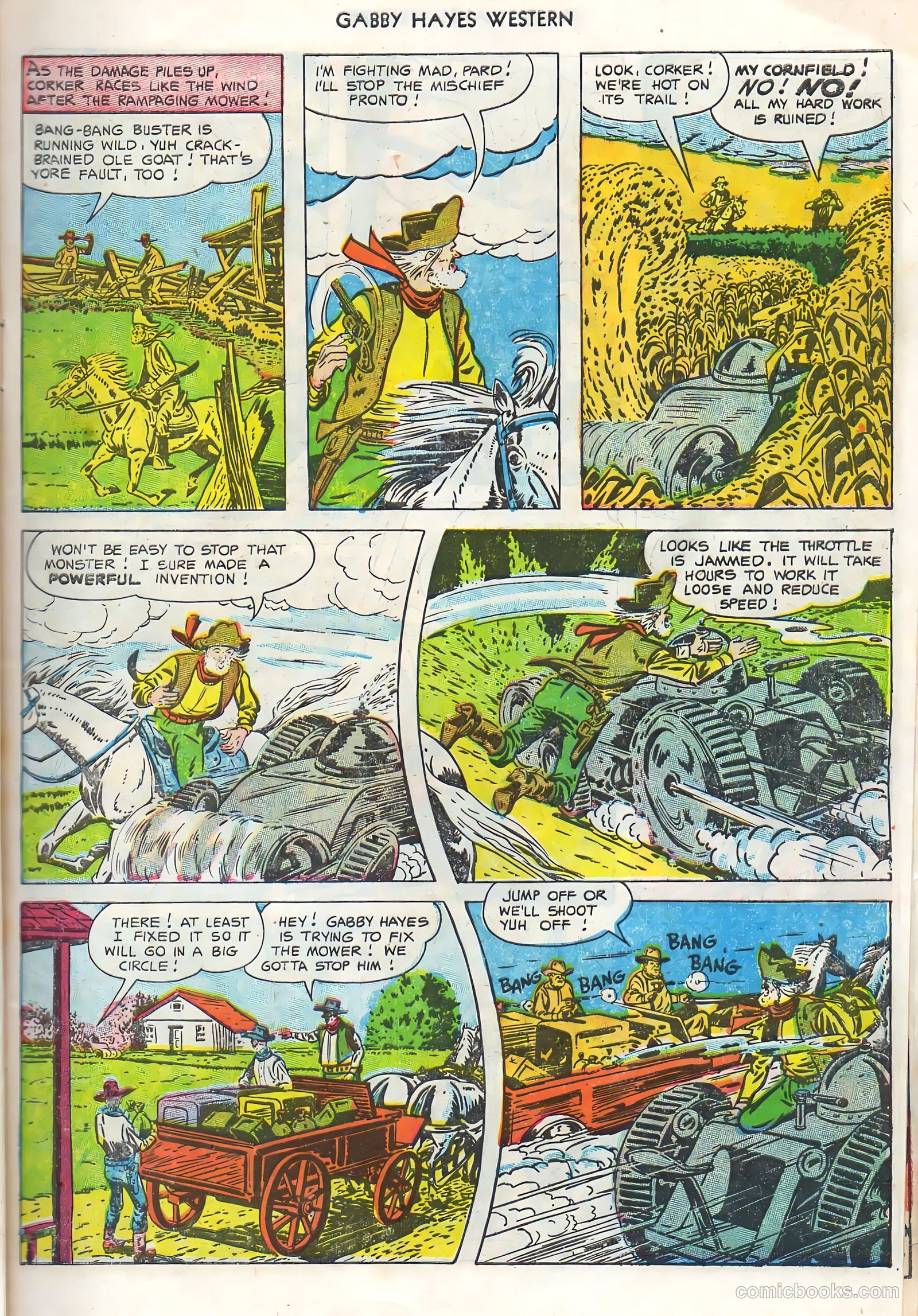 Gabby Hayes Western #50 — page 7 of 36