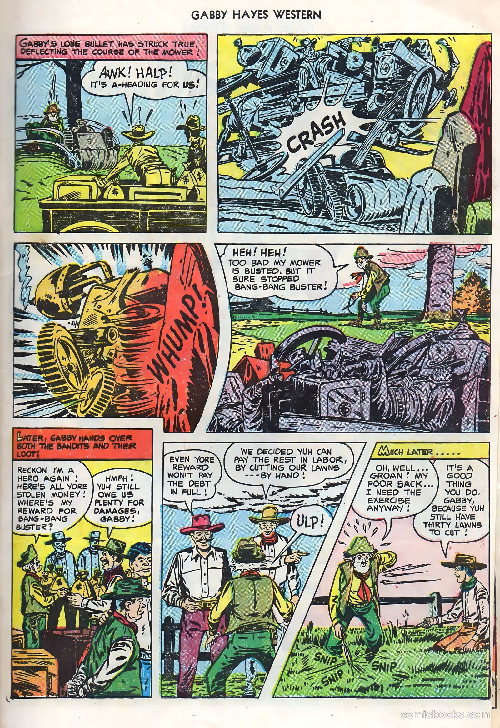 Gabby Hayes Western #50 — page 9 of 36