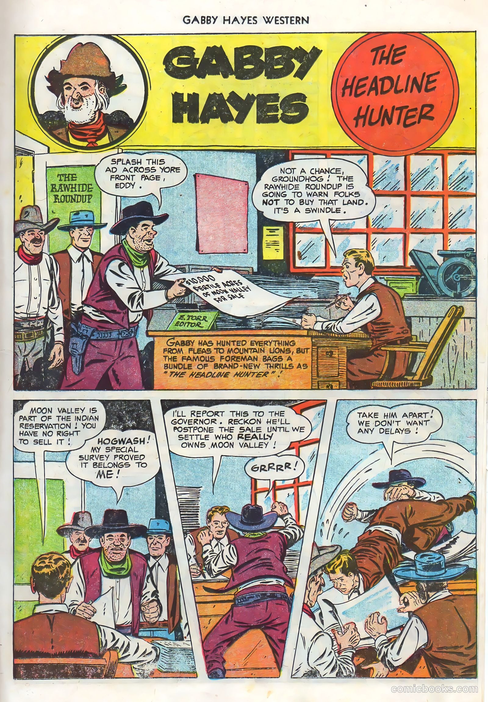 Gabby Hayes Western #50 — page 15 of 36
