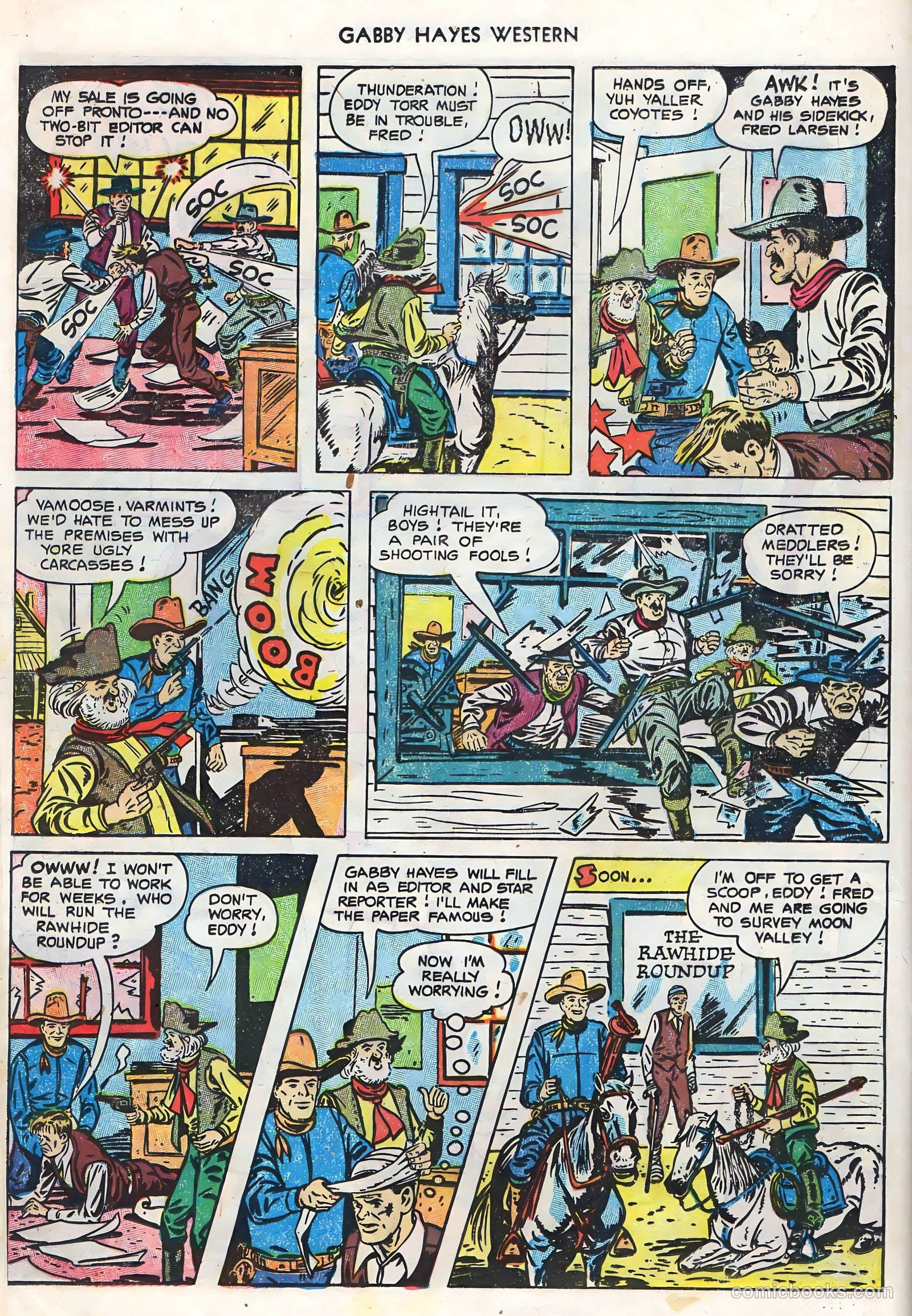 Gabby Hayes Western #50 — page 16 of 36