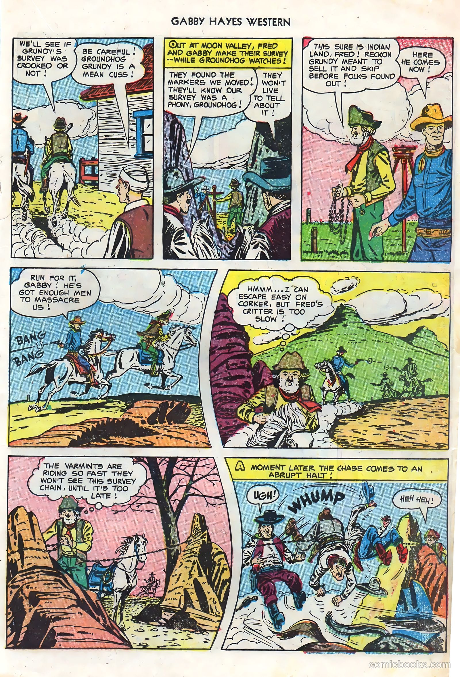 Gabby Hayes Western #50 — page 17 of 36