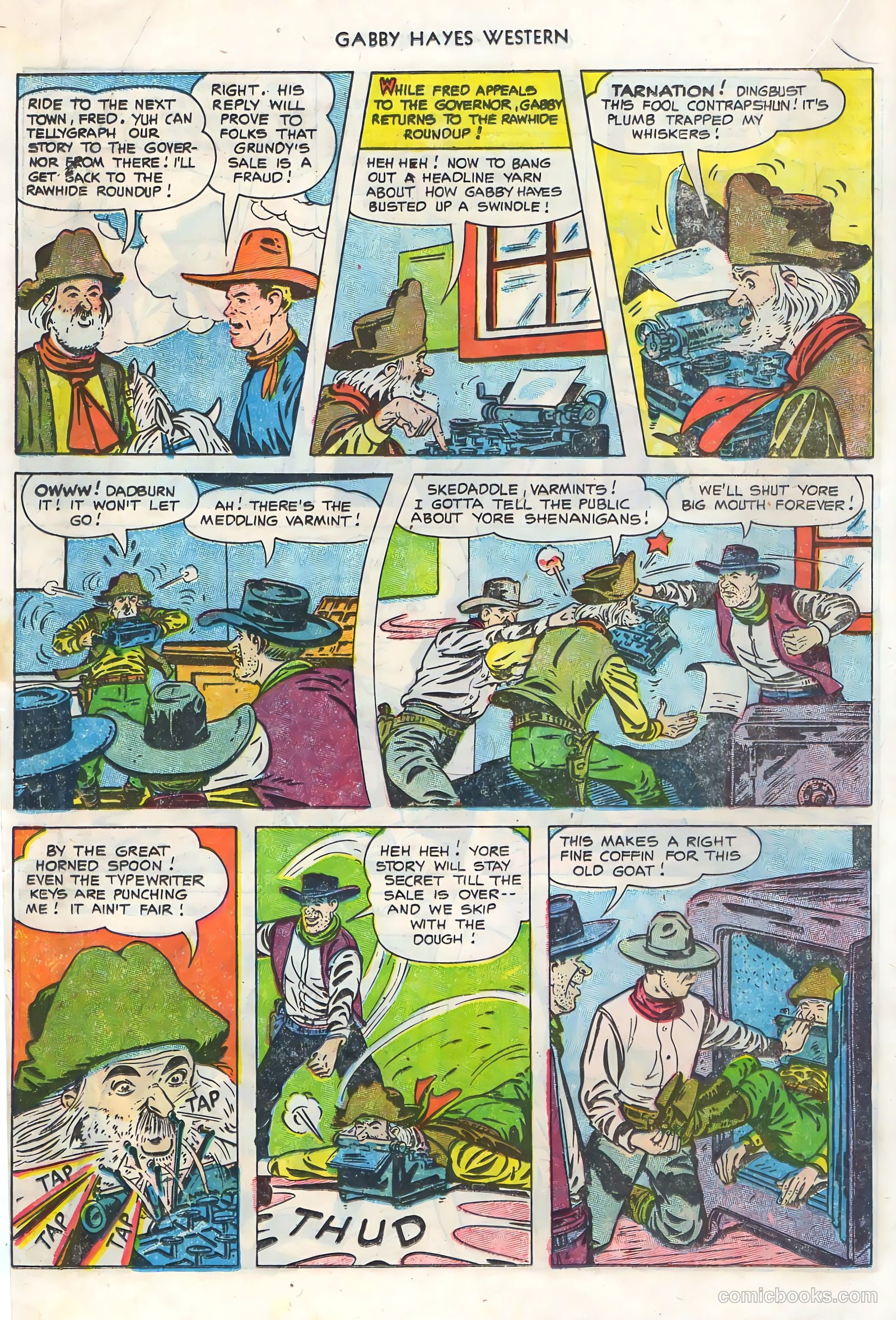 Gabby Hayes Western #50 — page 18 of 36