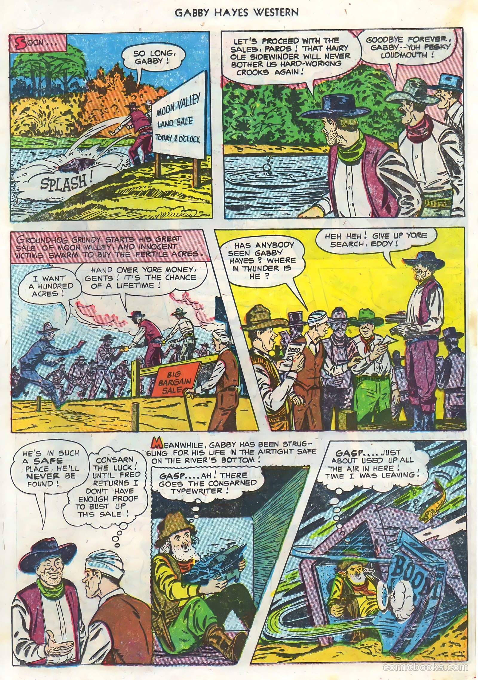 Gabby Hayes Western #50 — page 19 of 36