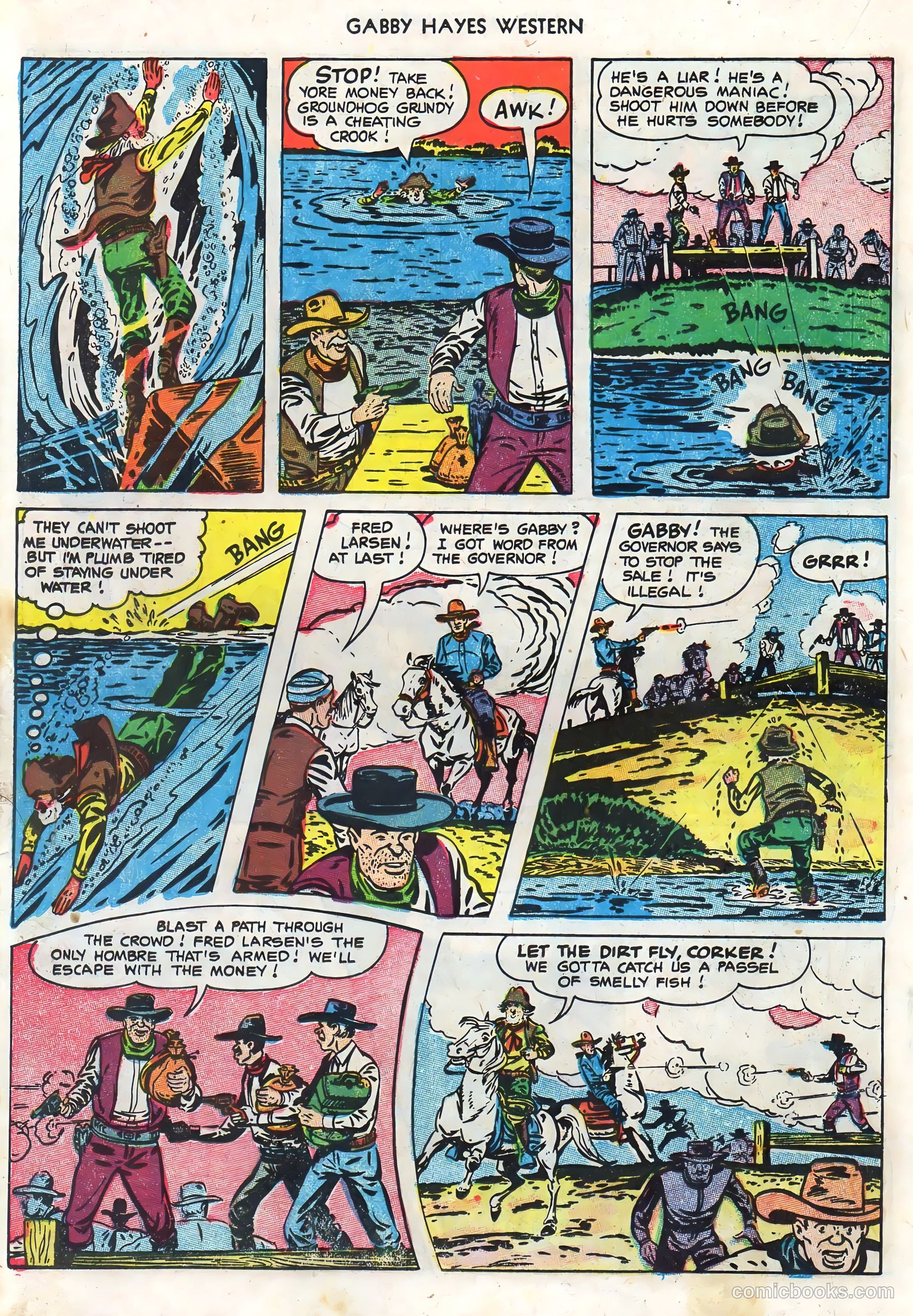 Gabby Hayes Western #50 — page 20 of 36