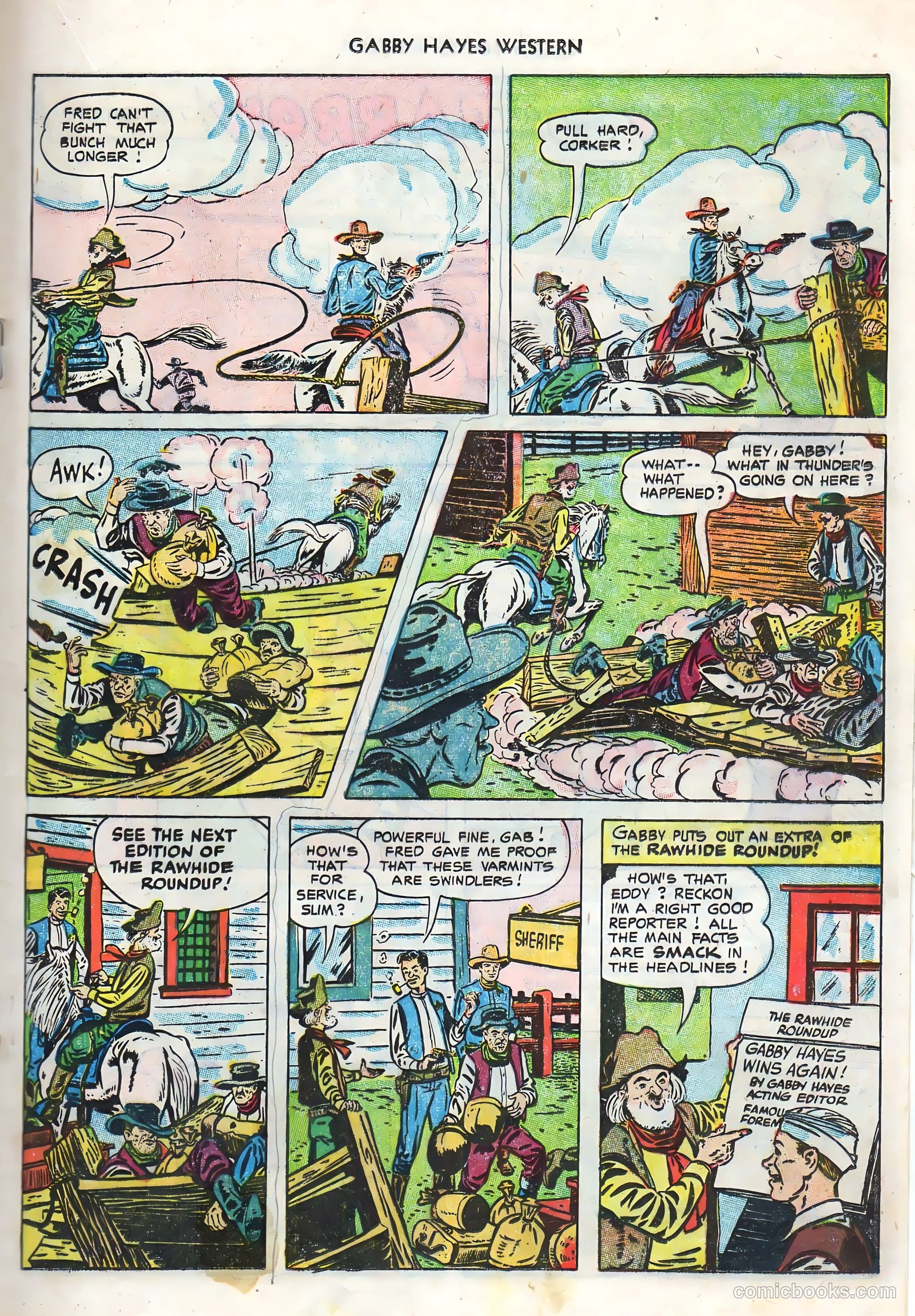 Gabby Hayes Western #50 — page 21 of 36