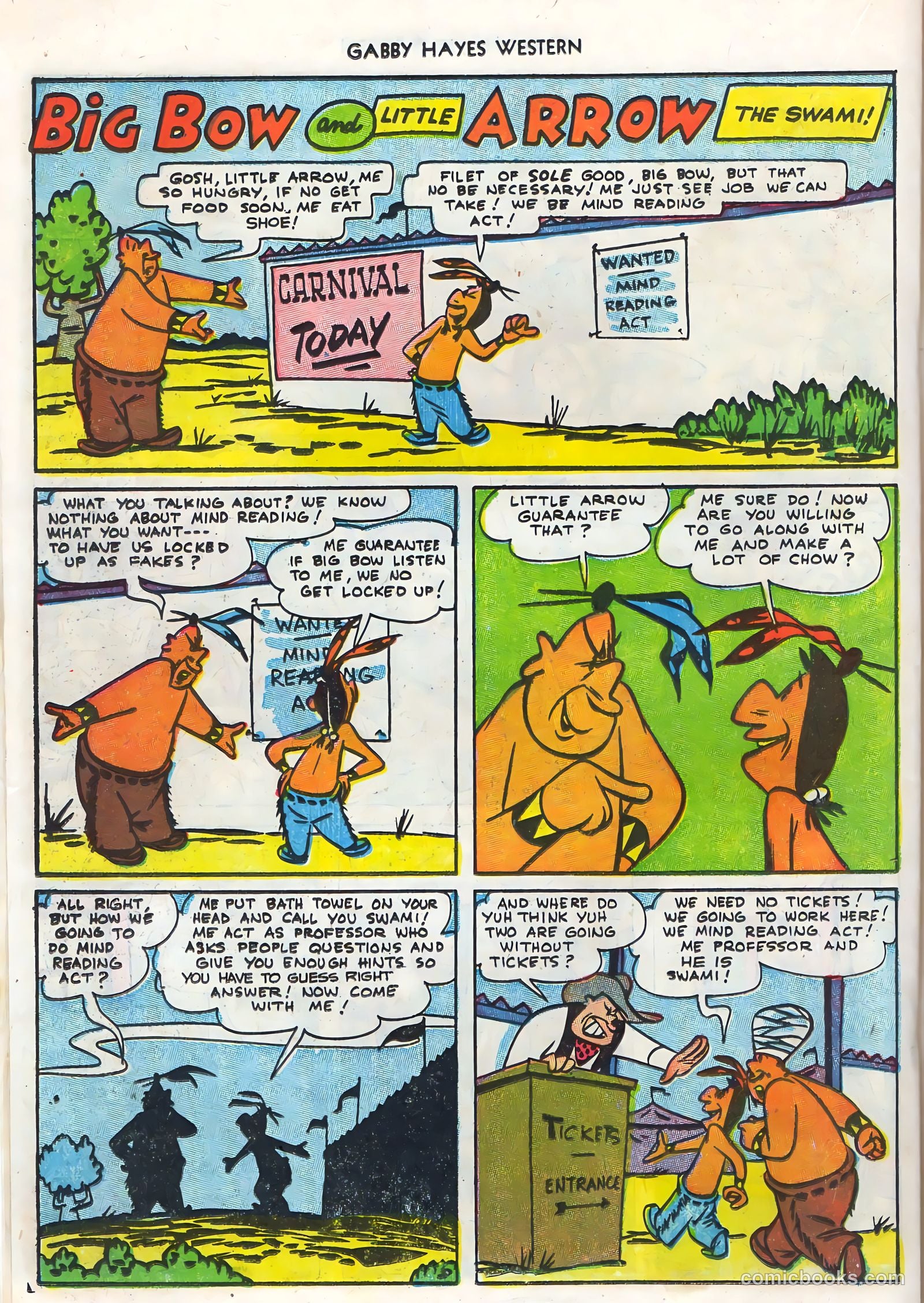 Gabby Hayes Western #50 — page 22 of 36