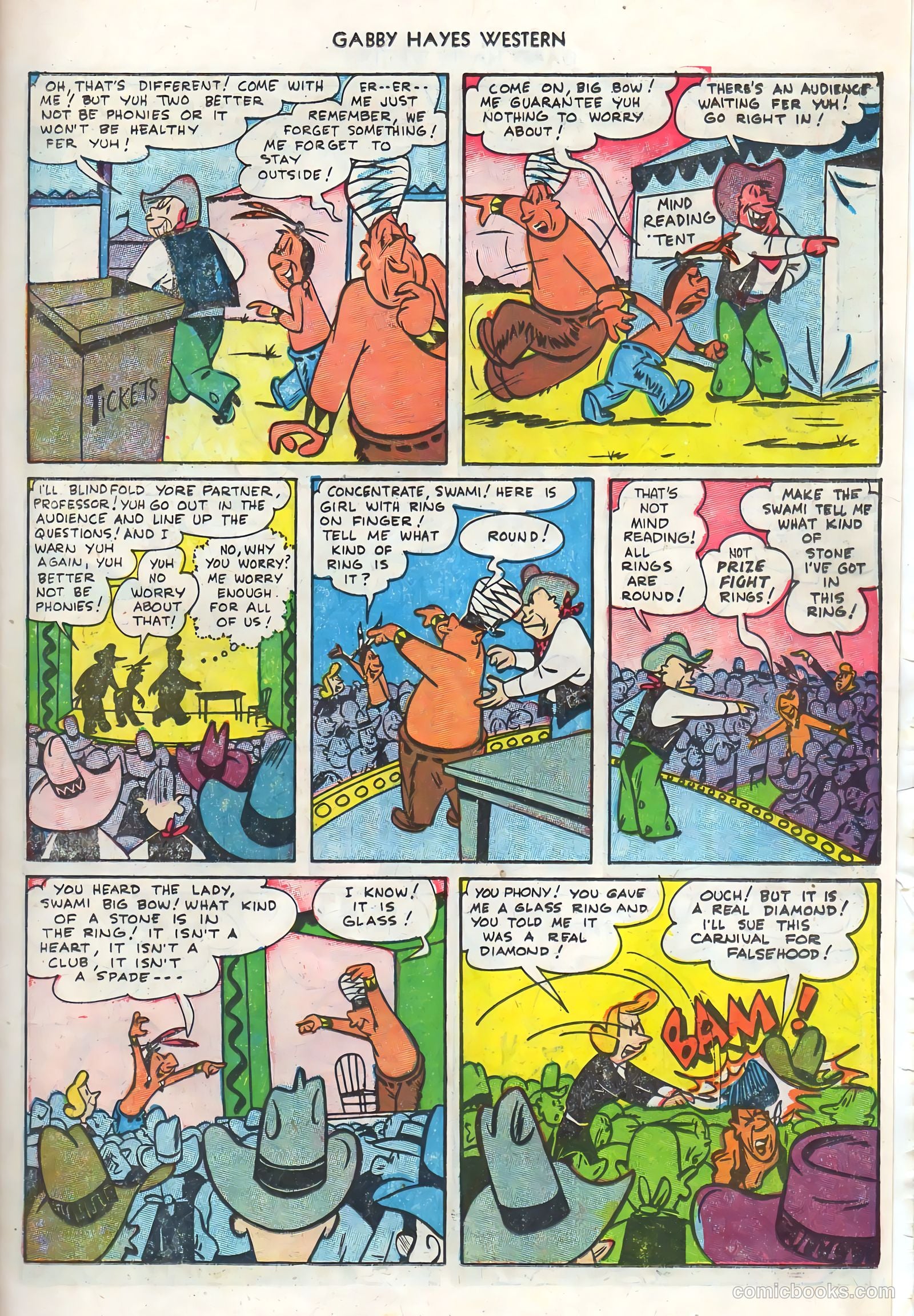 Gabby Hayes Western #50 — page 23 of 36