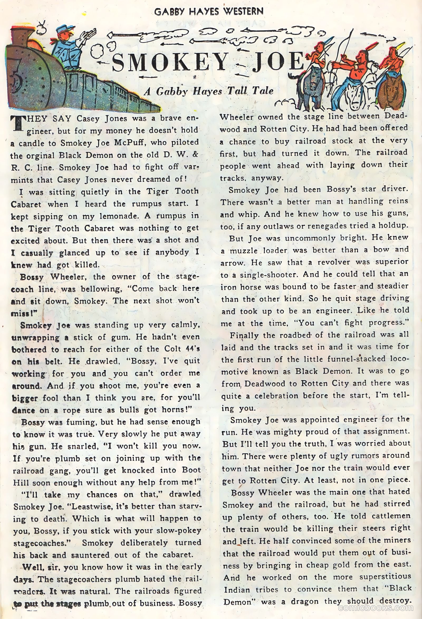 Gabby Hayes Western #50 — page 26 of 36