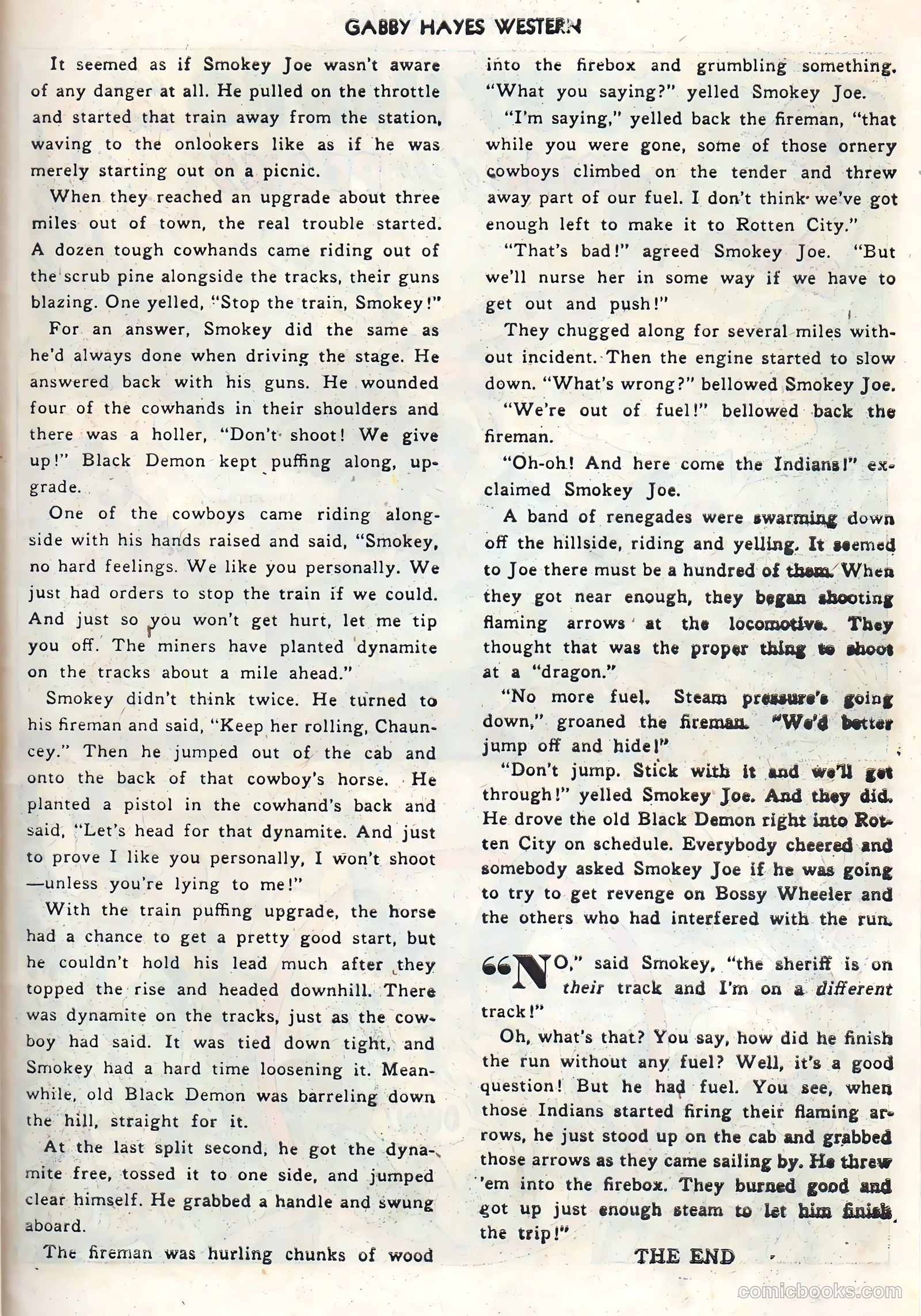 Gabby Hayes Western #50 — page 27 of 36