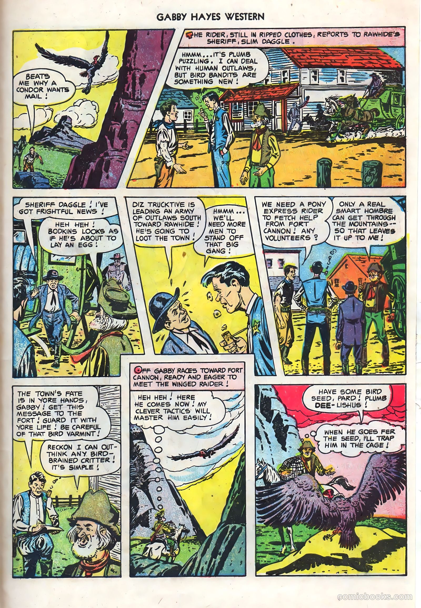 Gabby Hayes Western #50 — page 29 of 36