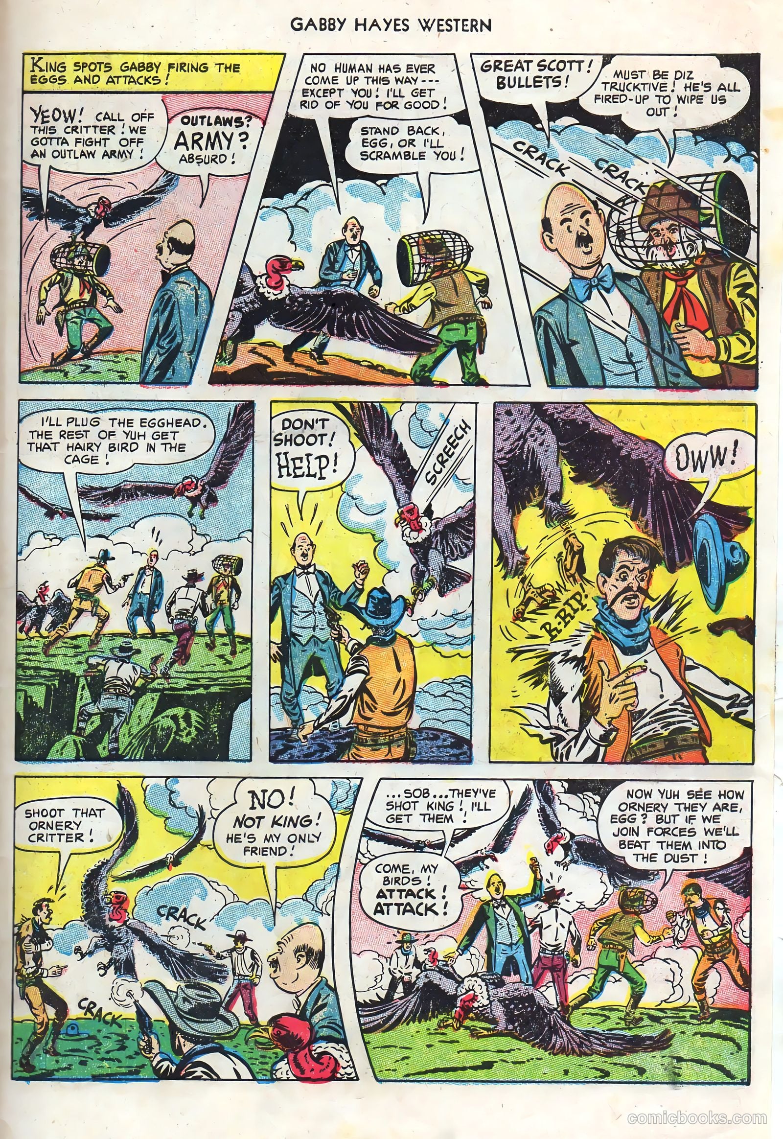 Gabby Hayes Western #50 — page 33 of 36