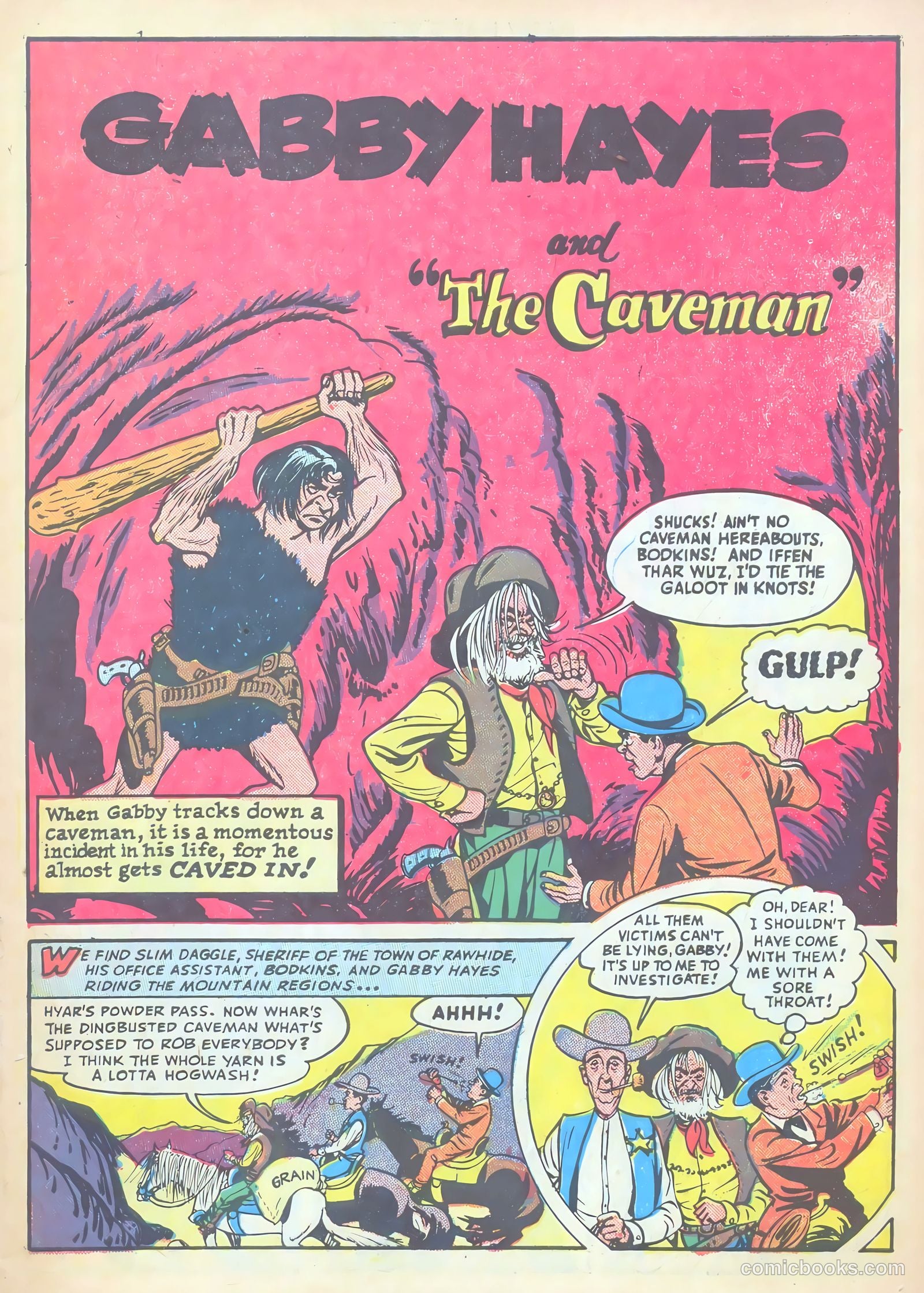 Gabby Hayes Western #6 — page 3 of 36