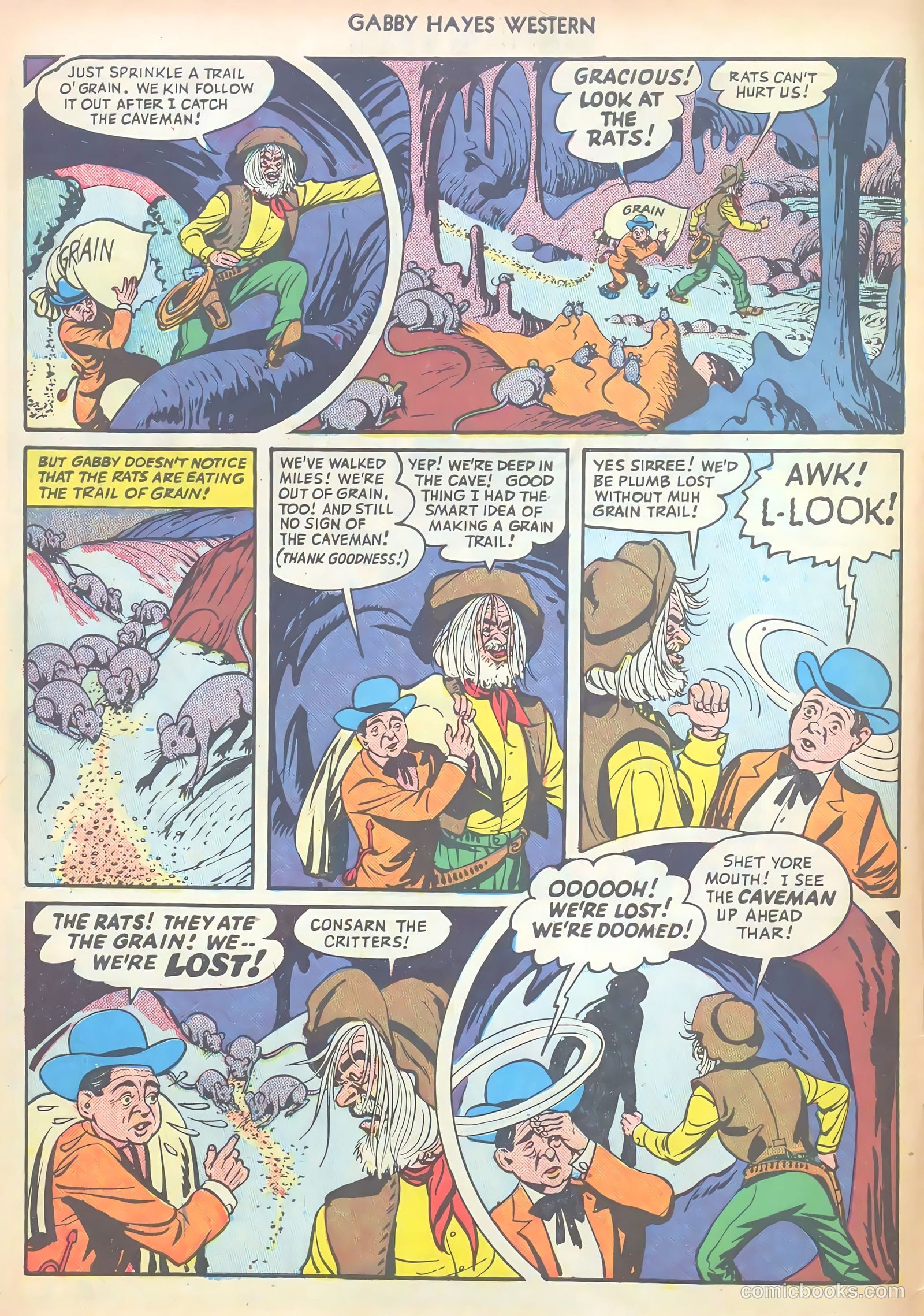 Gabby Hayes Western #6 — page 6 of 36