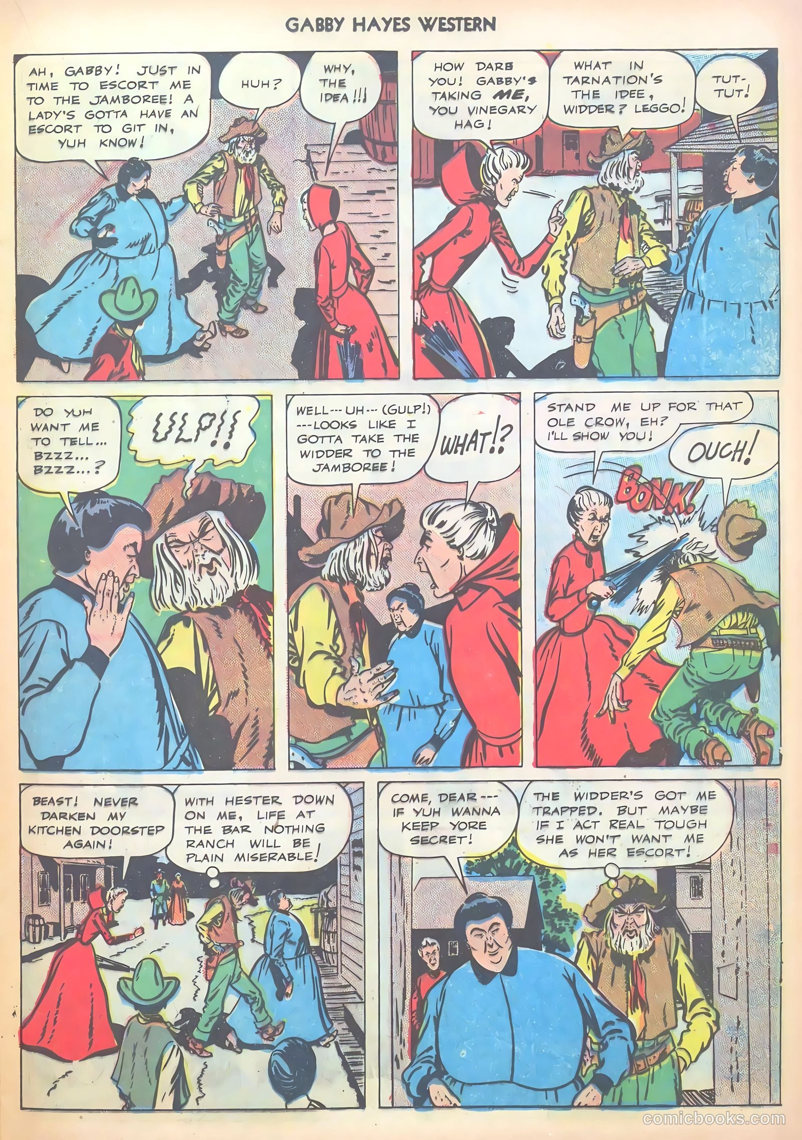 Gabby Hayes Western #6 — page 17 of 36