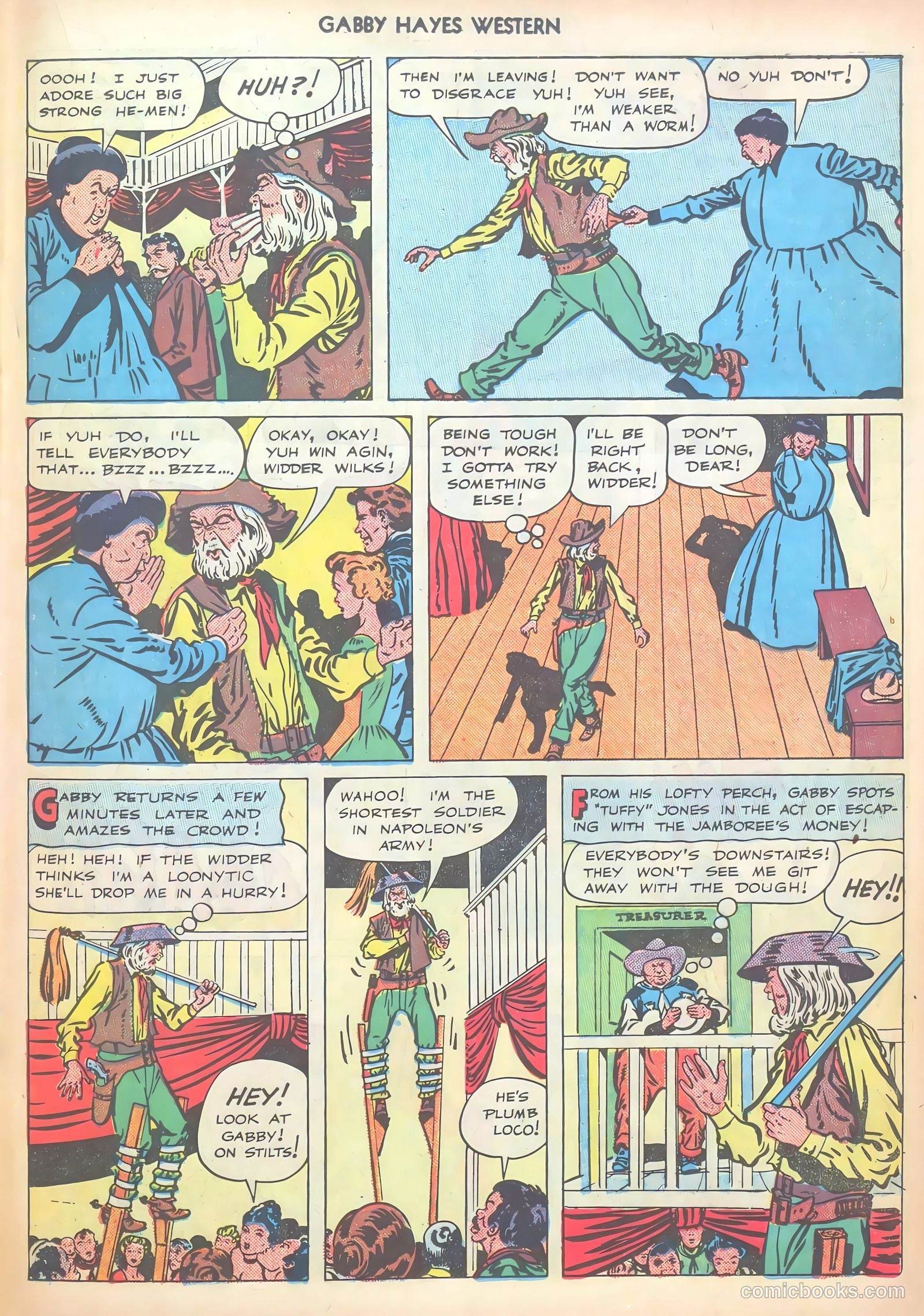 Gabby Hayes Western #6 — page 19 of 36
