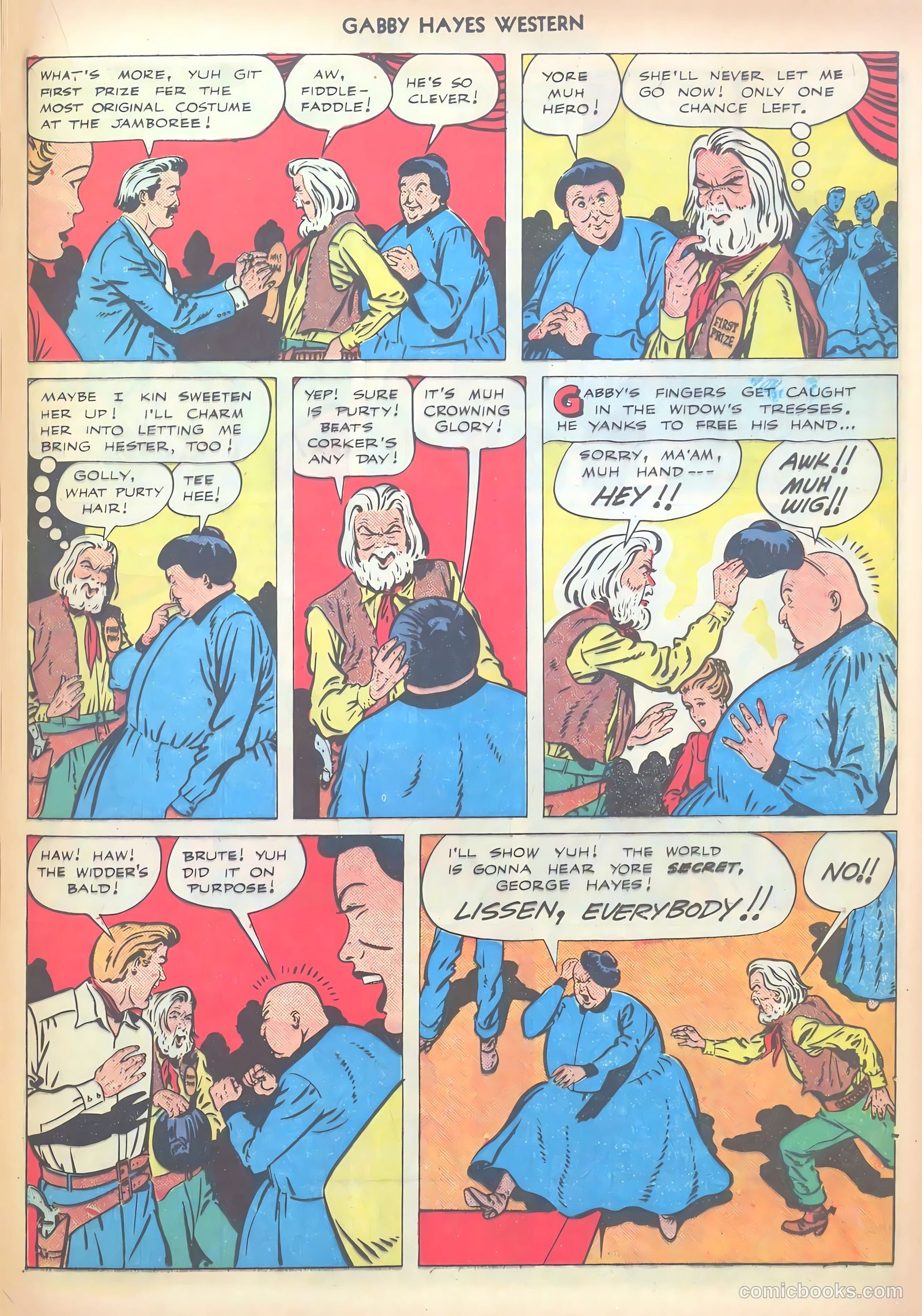 Gabby Hayes Western #6 — page 21 of 36