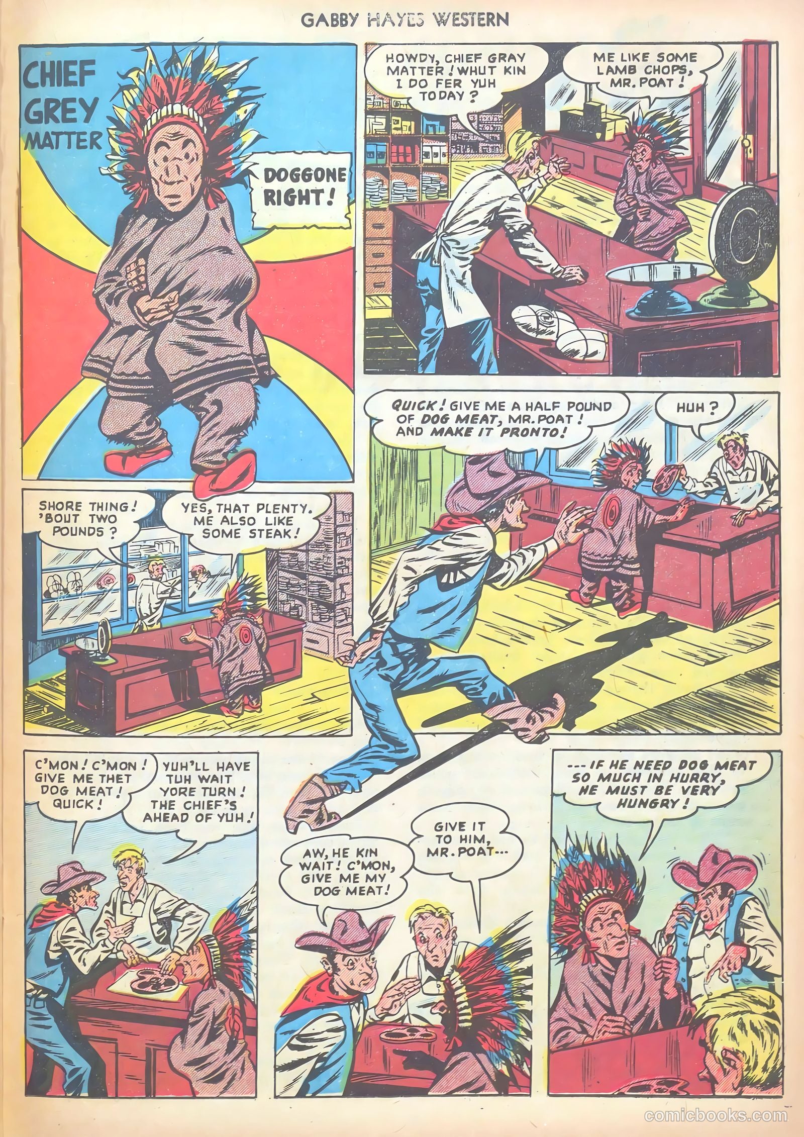 Gabby Hayes Western #6 — page 23 of 36