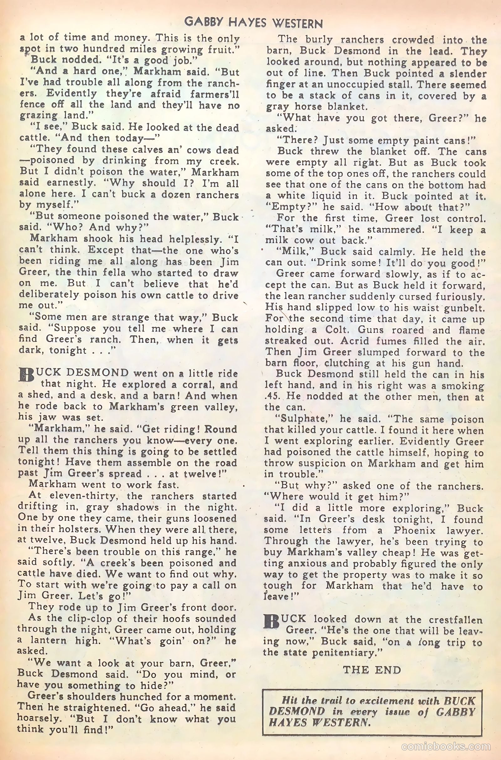 Gabby Hayes Western #6 — page 25 of 36