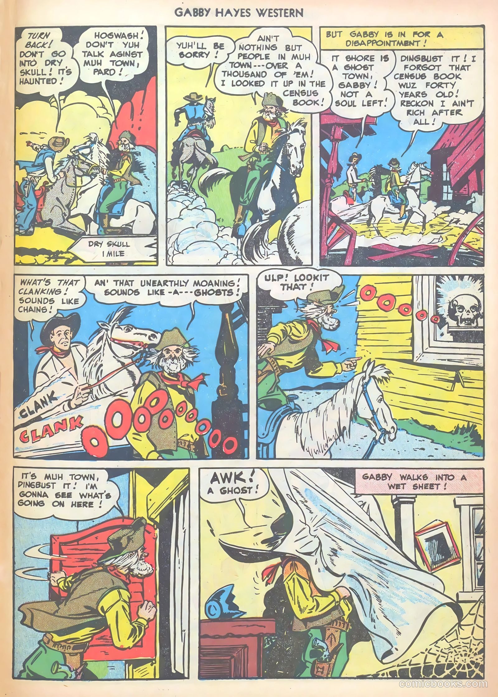 Gabby Hayes Western #6 — page 27 of 36