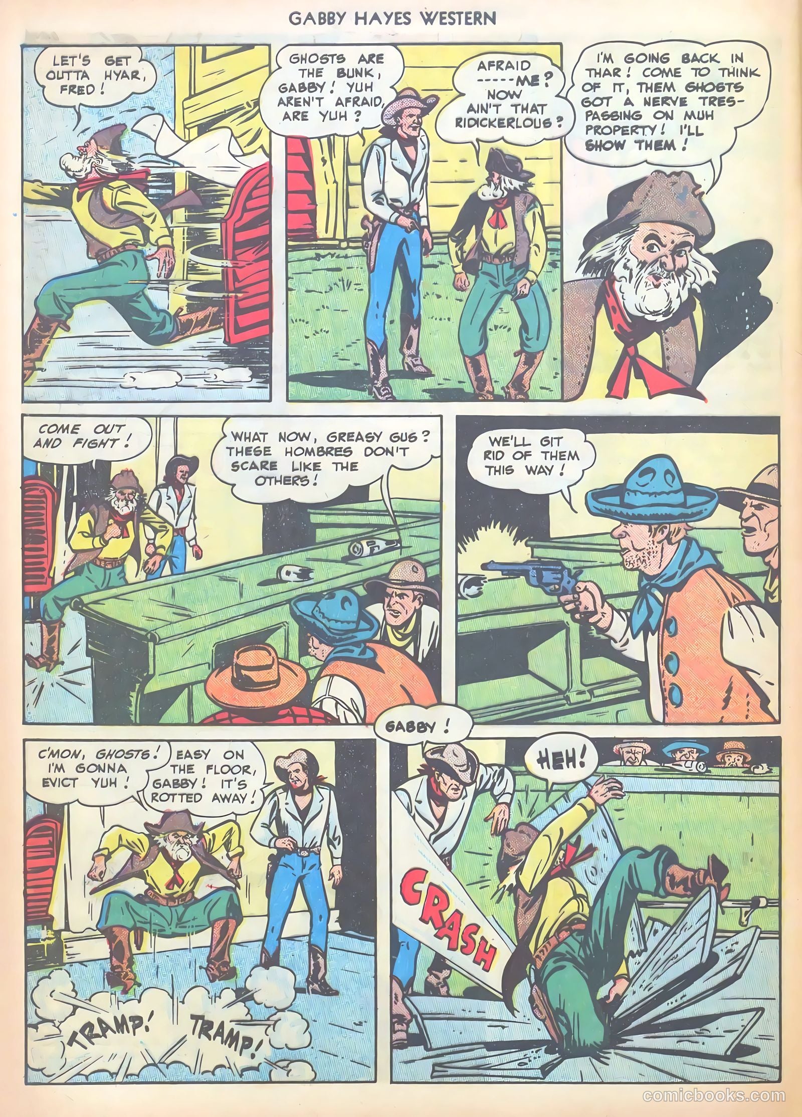 Gabby Hayes Western #6 — page 28 of 36